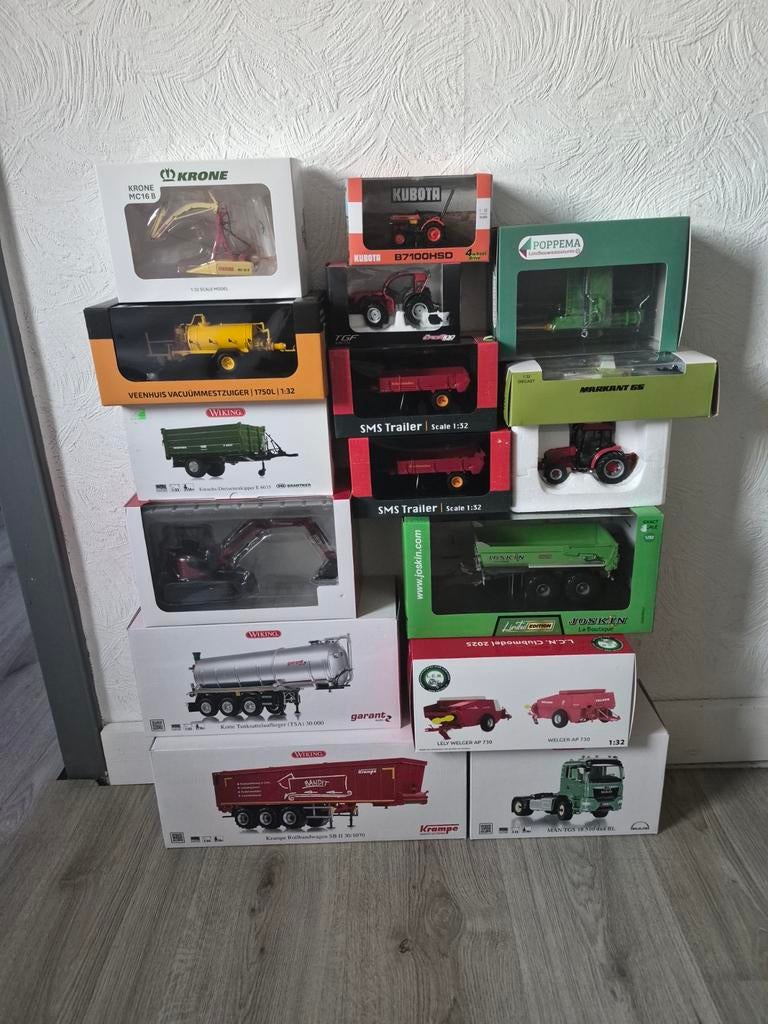 Diverse miniaturen., Ophalen of Verzenden, Tractor of Landbouw, Overige merken