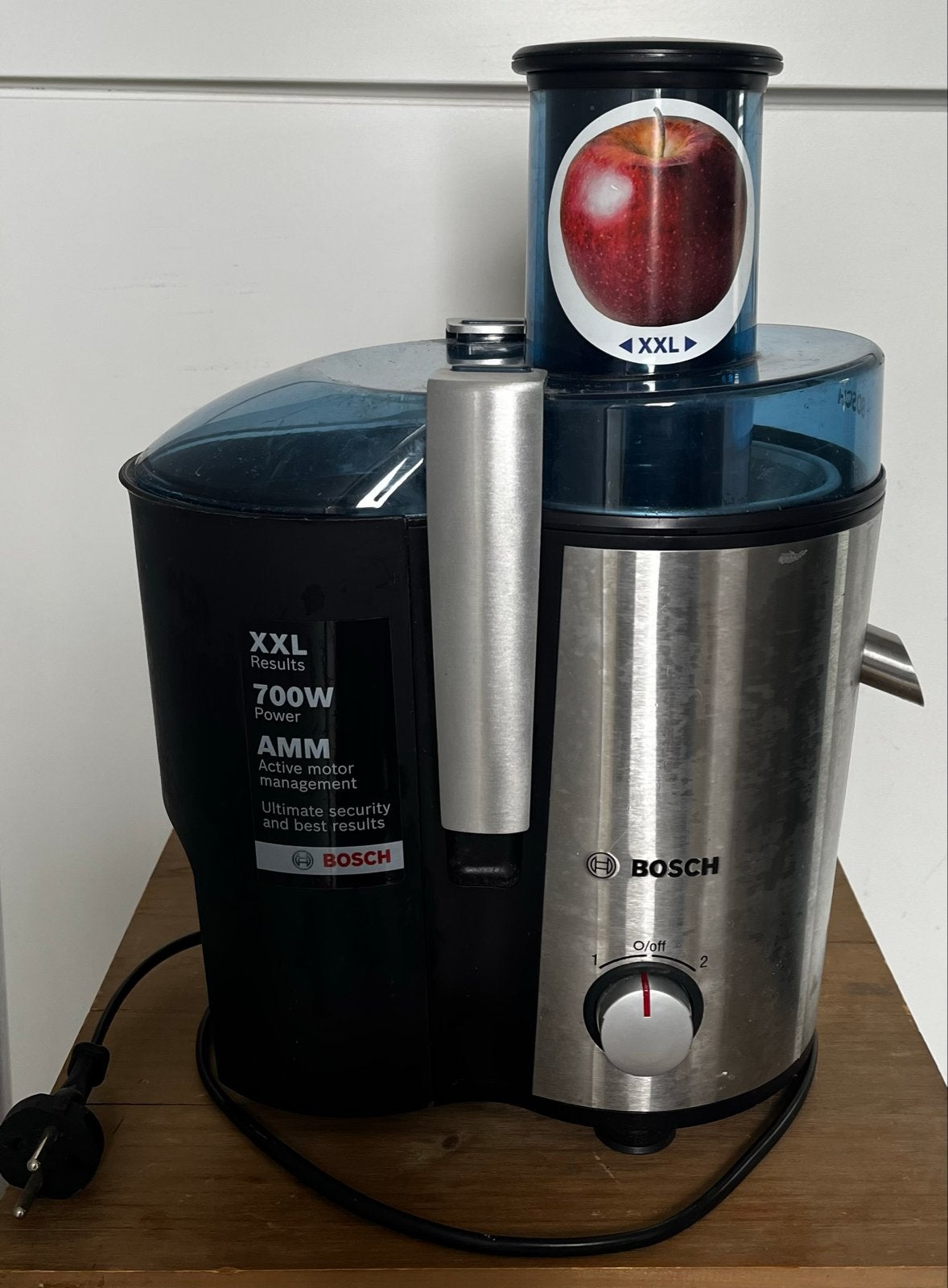 Bosch sapcentrifuge 700W - XXL vultrechter, Ophalen of Verzenden, Gebruikt