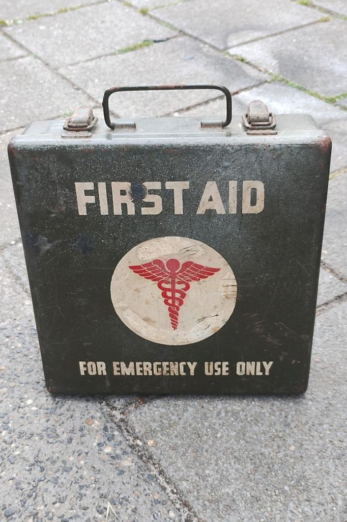 Us army first aid kit leeg, Verzenden, Landmacht, Amerika