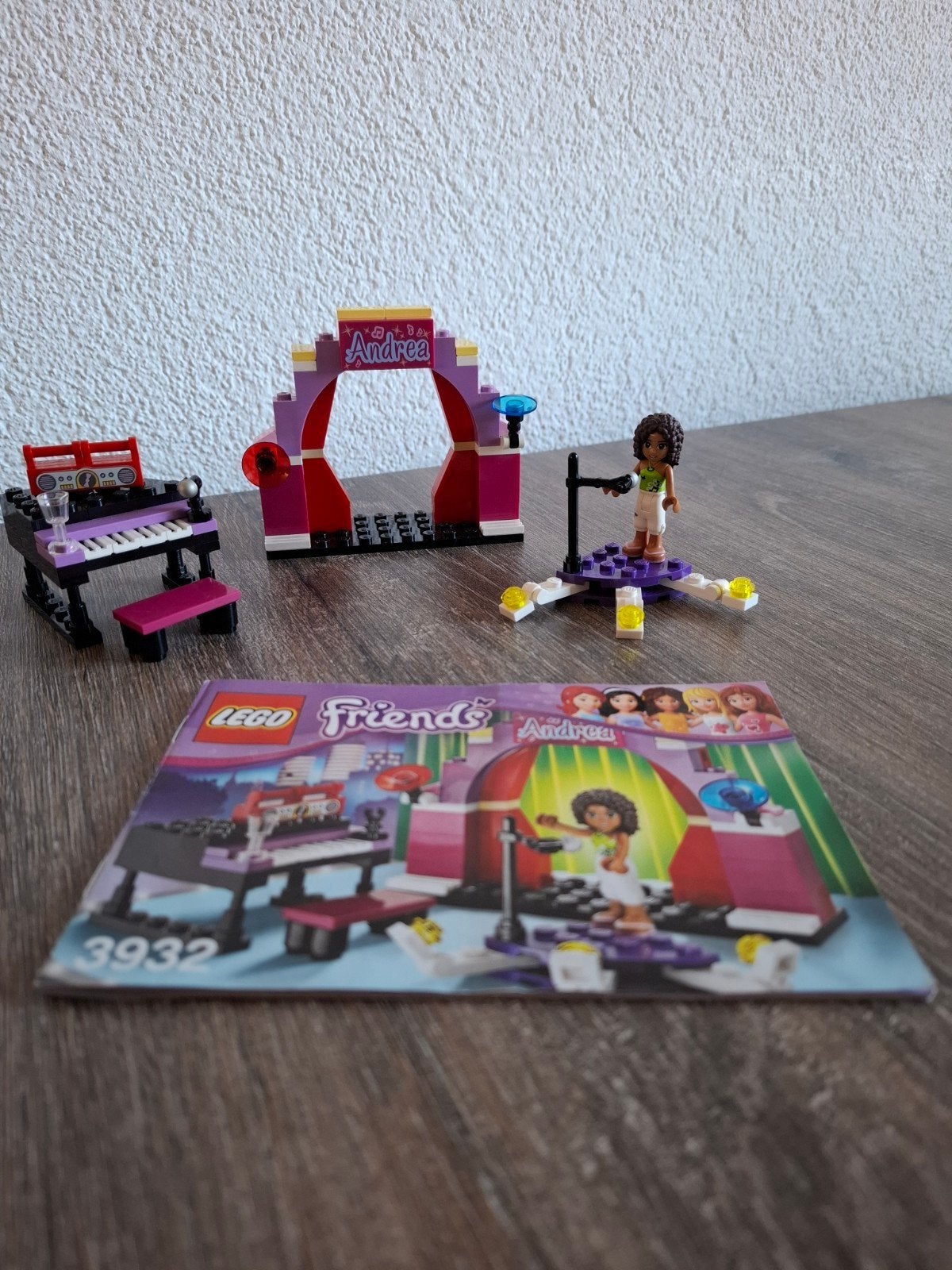 Lego Friends 3932 Andrea's theatershow., Kinderen en Baby's, Lego, Friends, Ophalen of Verzenden, Zo goed als nieuw