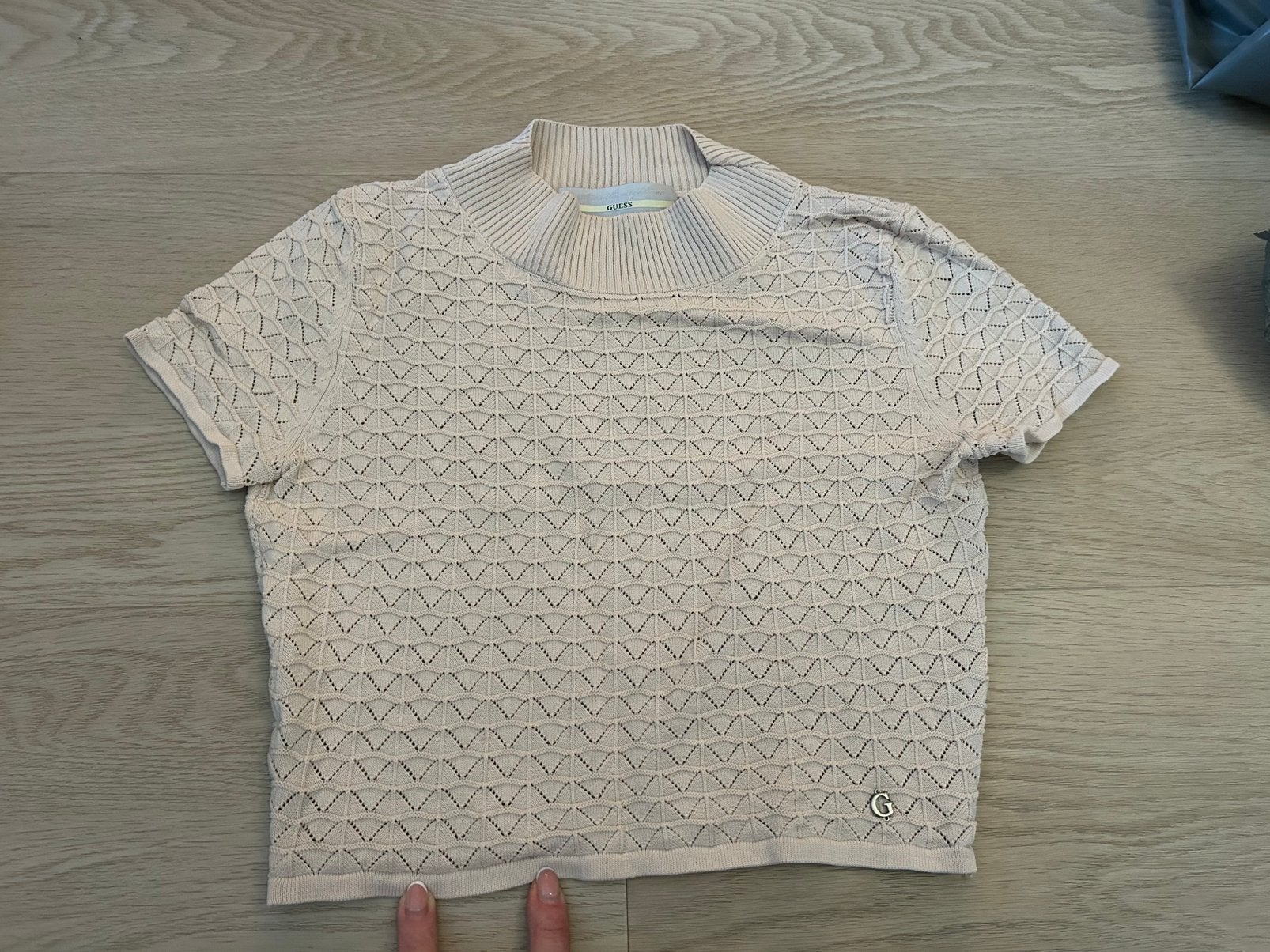 Shirtje / top van Guess, maat XS, Kleding | Dames, Ophalen, Zo goed als nieuw, Maat 34 (XS) of kleiner, Korte mouw