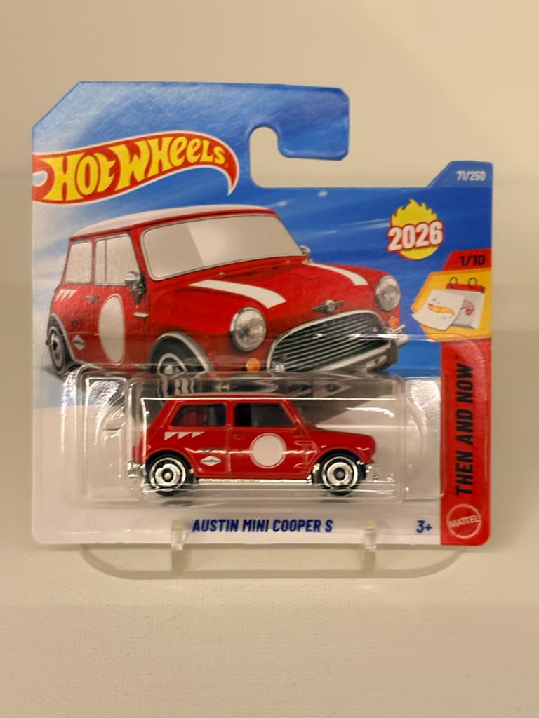 Hot Wheels 2026 Austin Mini Cooper S - Nieuw in verpakking, Auto, Nieuw, Ophalen of Verzenden, Mattel