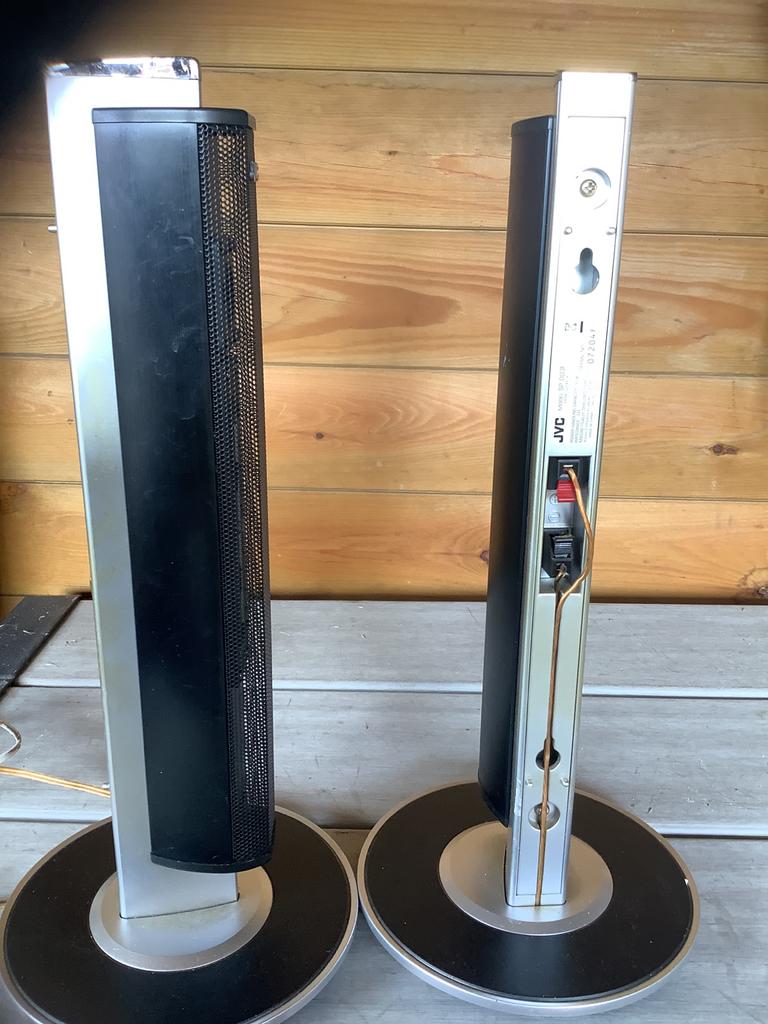 JVC Front Speakers SP-DD3F, Gebruikt, JVC, Ophalen of Verzenden, Minder dan 60 watt