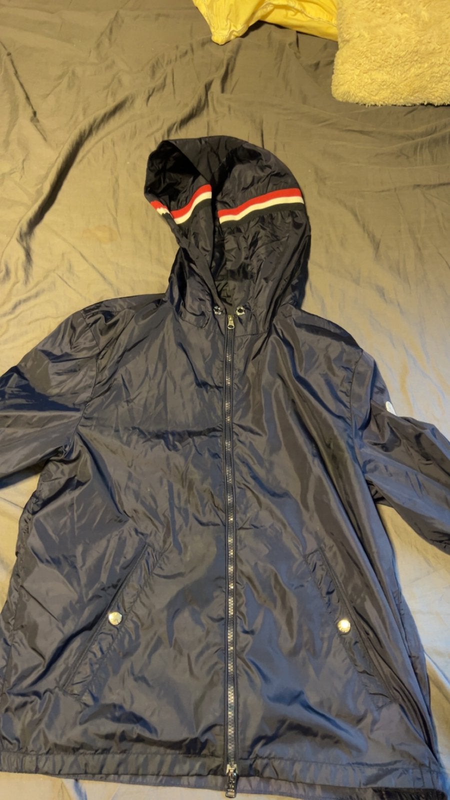 Moncler jas Size 2, Kleding | Heren, Jassen | Zomer, Ophalen of Verzenden, Zo goed als nieuw, Zwart
