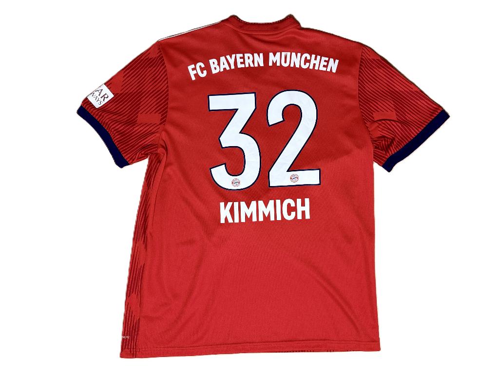 Bayern München thuisshirt 2018/19 – Kimmich #32 – Adidas – L, Maat L, Ophalen of Verzenden, Zo goed als nieuw, Shirt