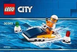 Lego City 30363 Race Boot (2019 polybag), met piloot; Nieuw., Kinderen en Baby's, Speelgoed | Duplo en Lego, Nieuw, Lego, Complete set