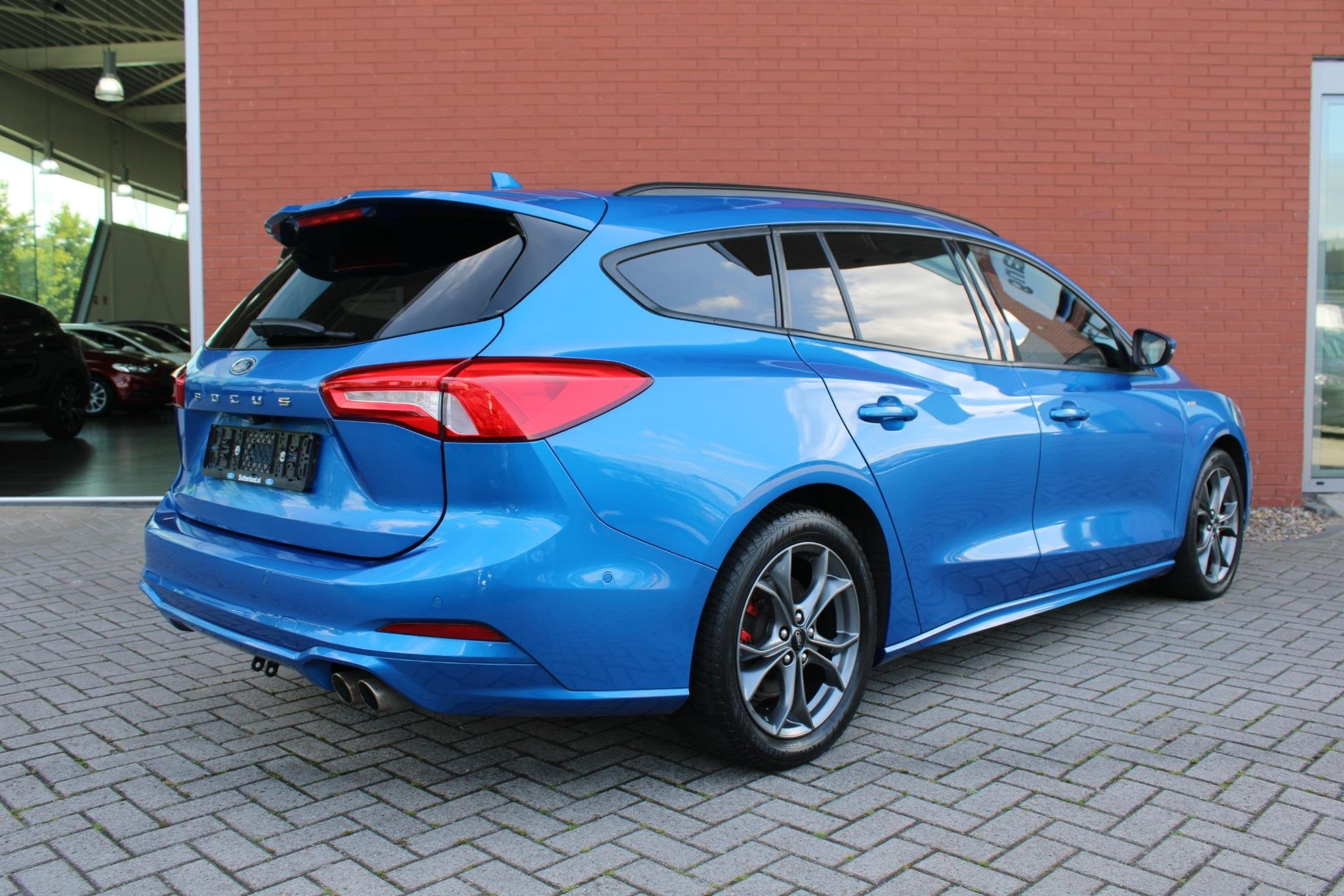 Ford Focus Wagon 2.0 EcoBlue ST Line Business 150pk Automaat, Stof, Euro 6, 150 pk, Blauw