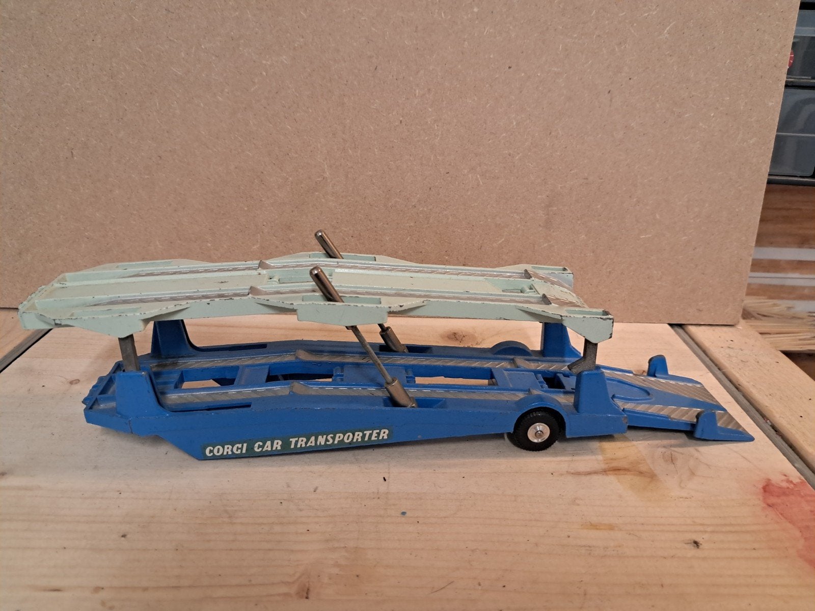 Vintage Corgi Car Transporter Speelgoed, Verzenden, Gebruikt