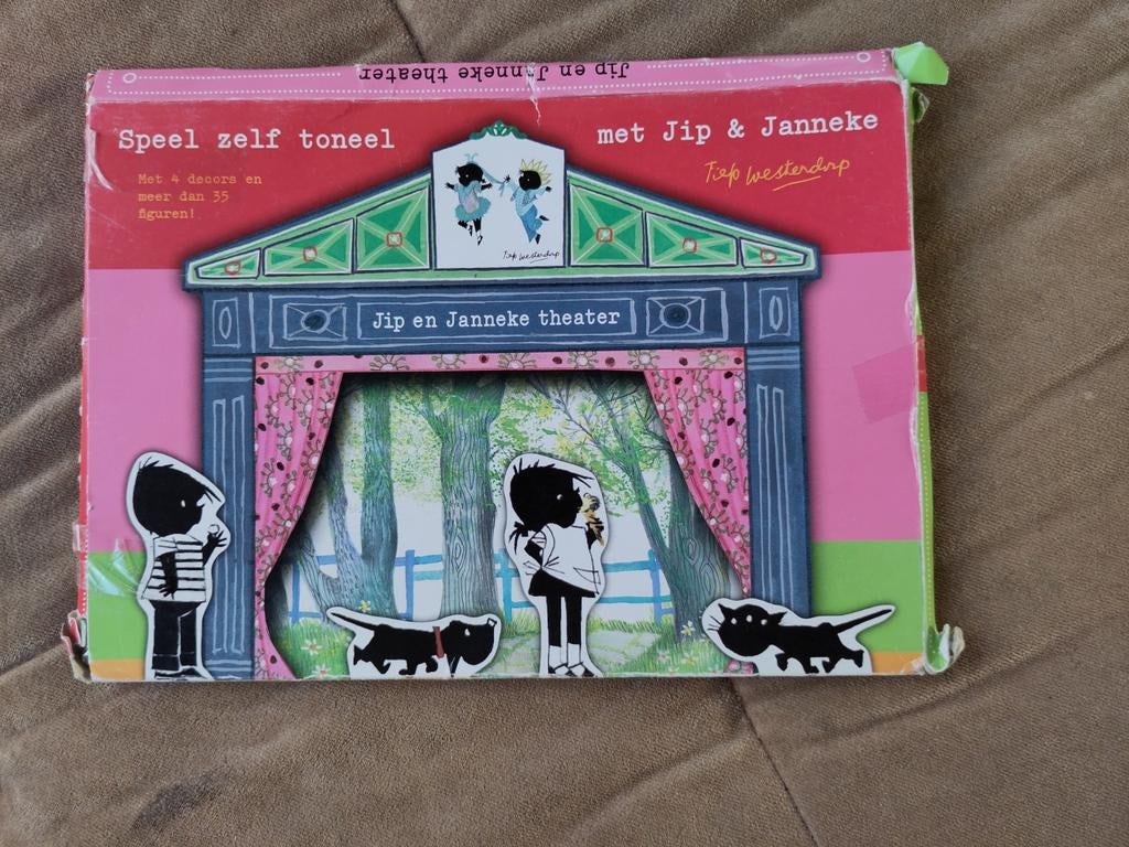 Speel zelf toneel met Jip & Janneke, Ophalen of Verzenden, Nieuw, Knutselen