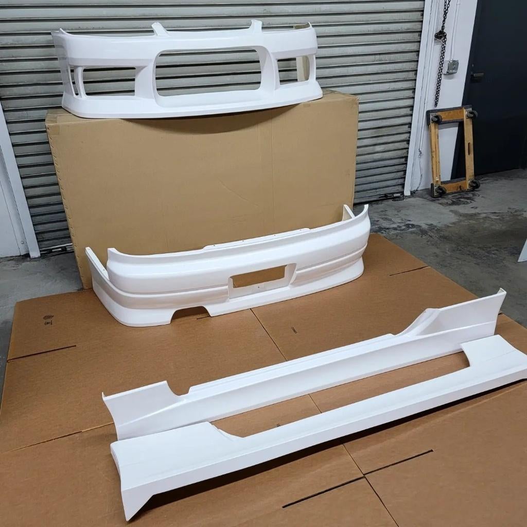 M-Sports bodykit bumper skirts - Nissan 200sx Silvia S15, Ophalen of Verzenden