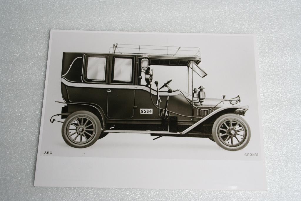 Persfoto NAG Taxameter-Droschke (1904) (5), Ophalen of Verzenden, Nieuw, Overige merken