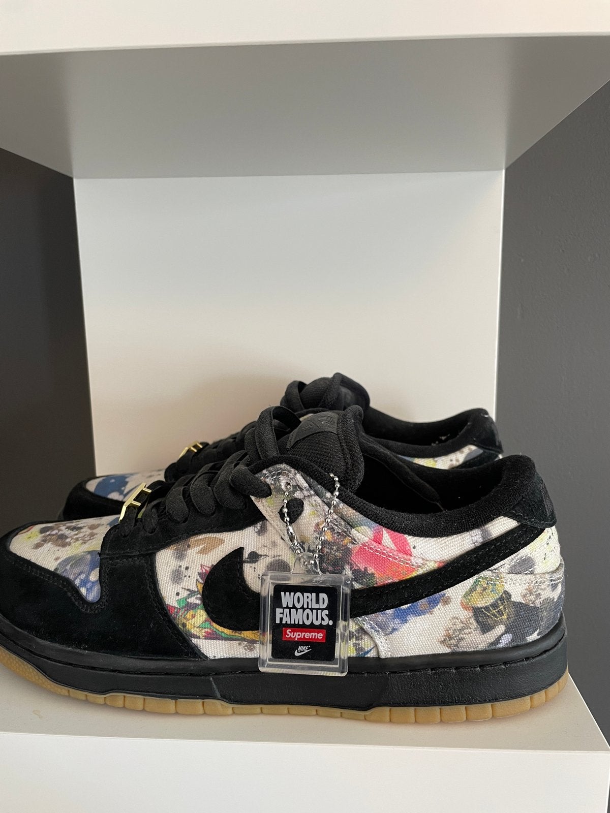 Nike SB Dunk Low Supreme Rammellzee maat 43, Overige kleuren, Nieuw, Ophalen of Verzenden, Sneakers of Gympen