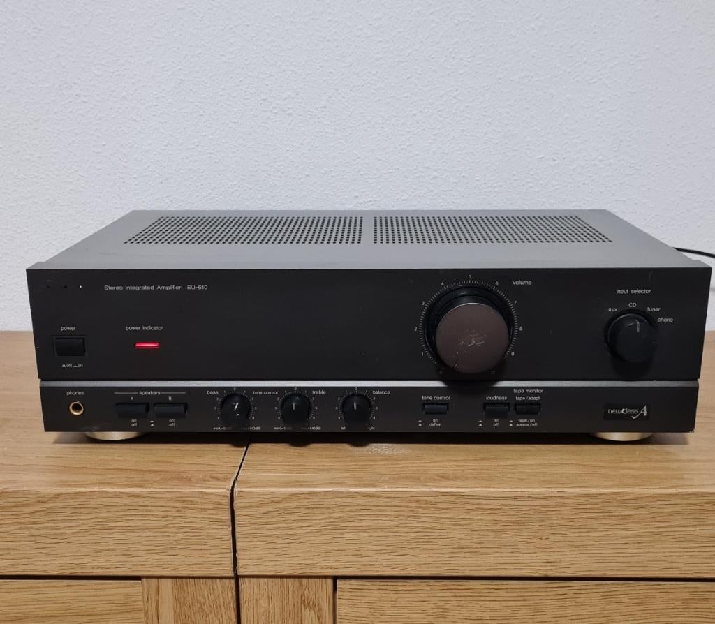 Technics SU-610 versterker . Veel aansluit mogelijkheden, Gebruikt, Ophalen, Overige merken, Minder dan 60 watt