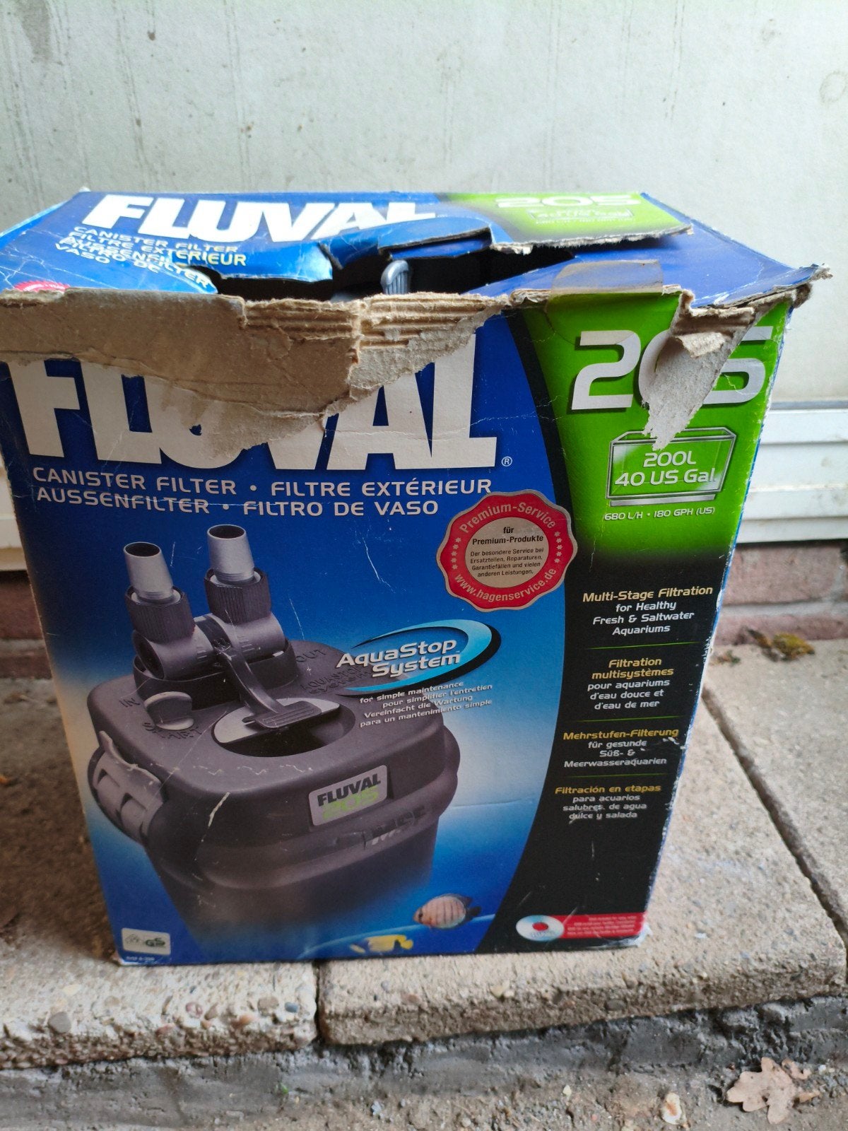 nieuw in doos alleen doos is stuk, Ophalen of Verzenden, Nieuw, Filter, Fluval