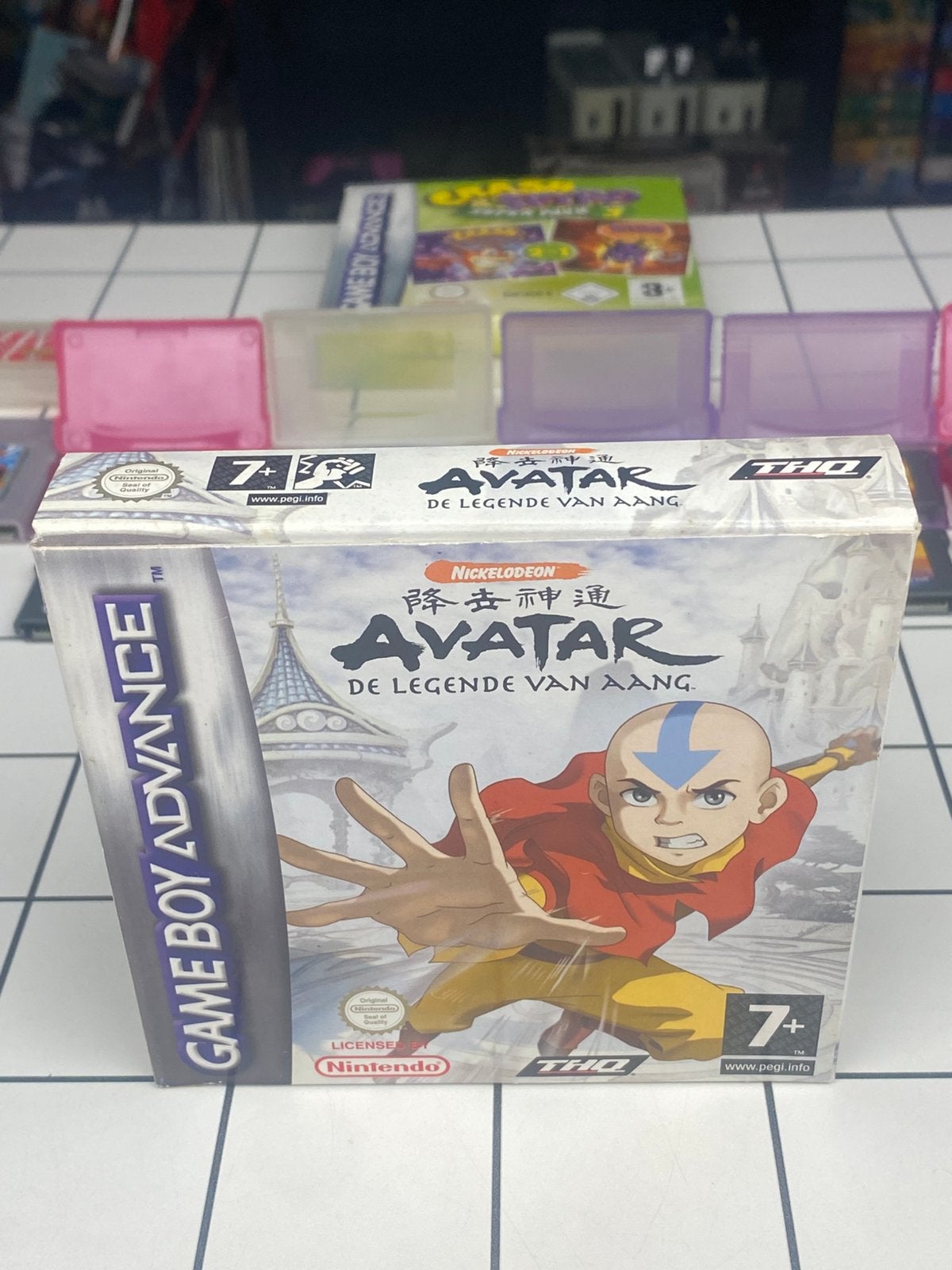 Avatar The Legend of Aang - Nintendo Game Boy Advance CIB, Avontuur en Actie, THQ, 1 speler, Ophalen of Verzenden