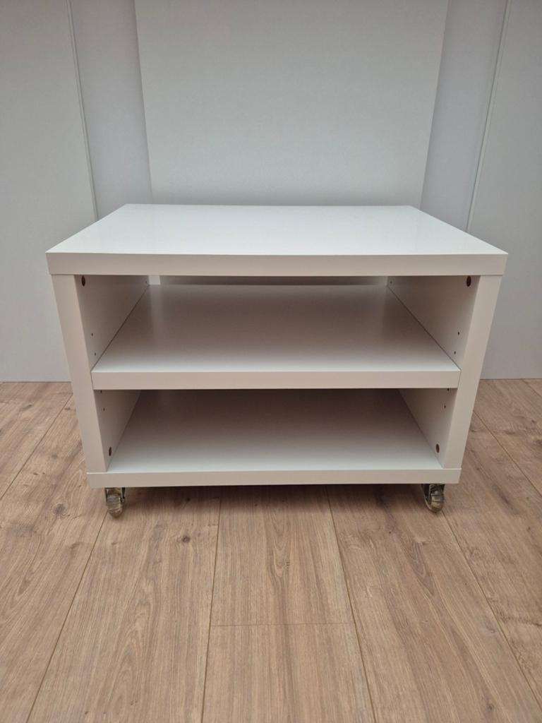 Ikea bijzettafel/kastje op wieltjes - Gebruikt, Ophalen, Minder dan 50 cm, Gebruikt, Modern, functioneel
