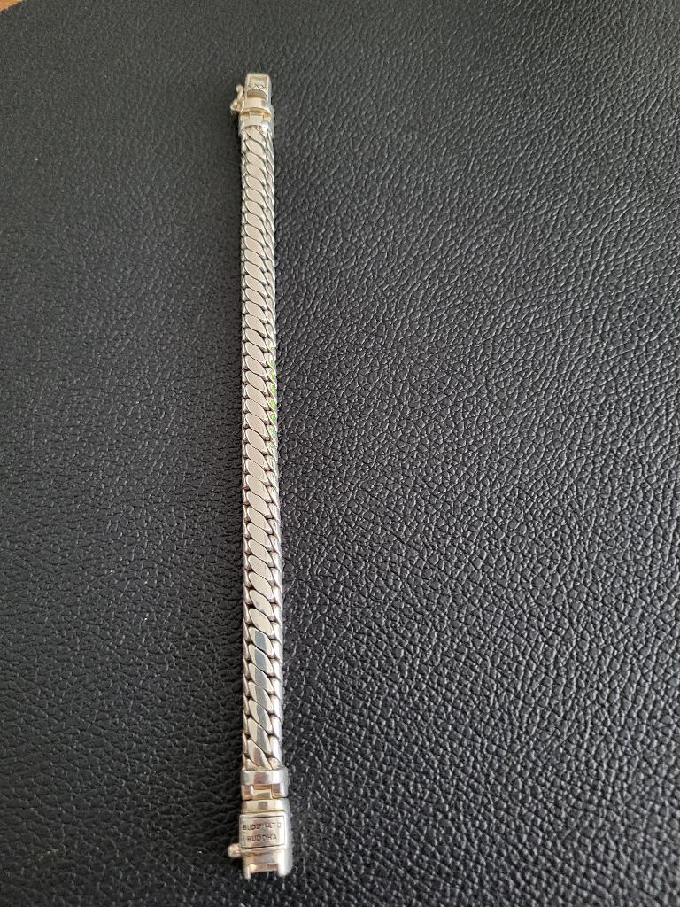 Buddha to Buddha zilveren armband, Sieraden, Tassen en Uiterlijk, Armbanden, Verzenden, Zo goed als nieuw, Zilver, Zilver