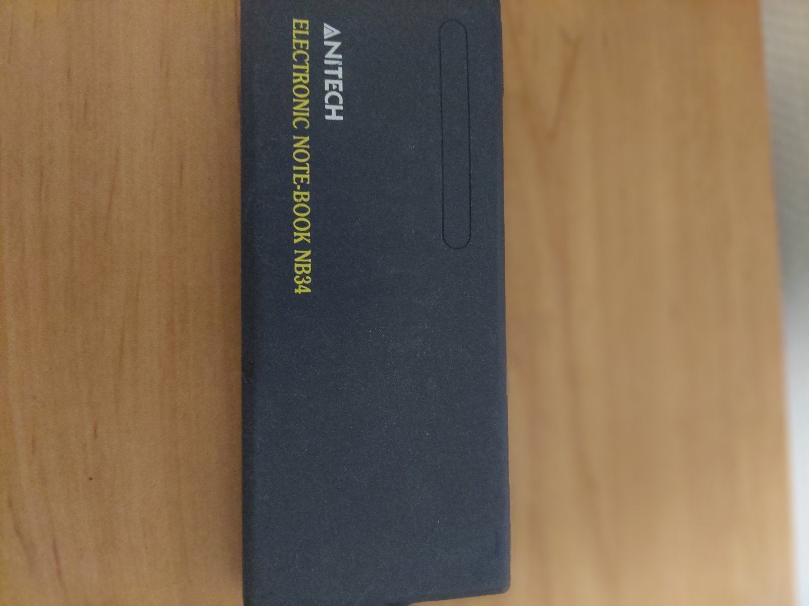 Anitech NB34 Elektronisch Notitieboekje / Organizer, Ophalen of Verzenden
