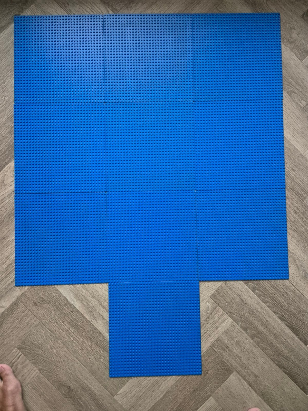 10 blauwe lego bouwplaten grondplaten baseplates 32x32, Kinderen en Baby's, Speelgoed | Duplo en Lego, Ophalen of Verzenden