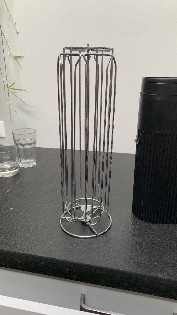 Nespresso cup holder en afvalcontainer, Nespresso, Ophalen of Verzenden, Zo goed als nieuw, Capsulehouder