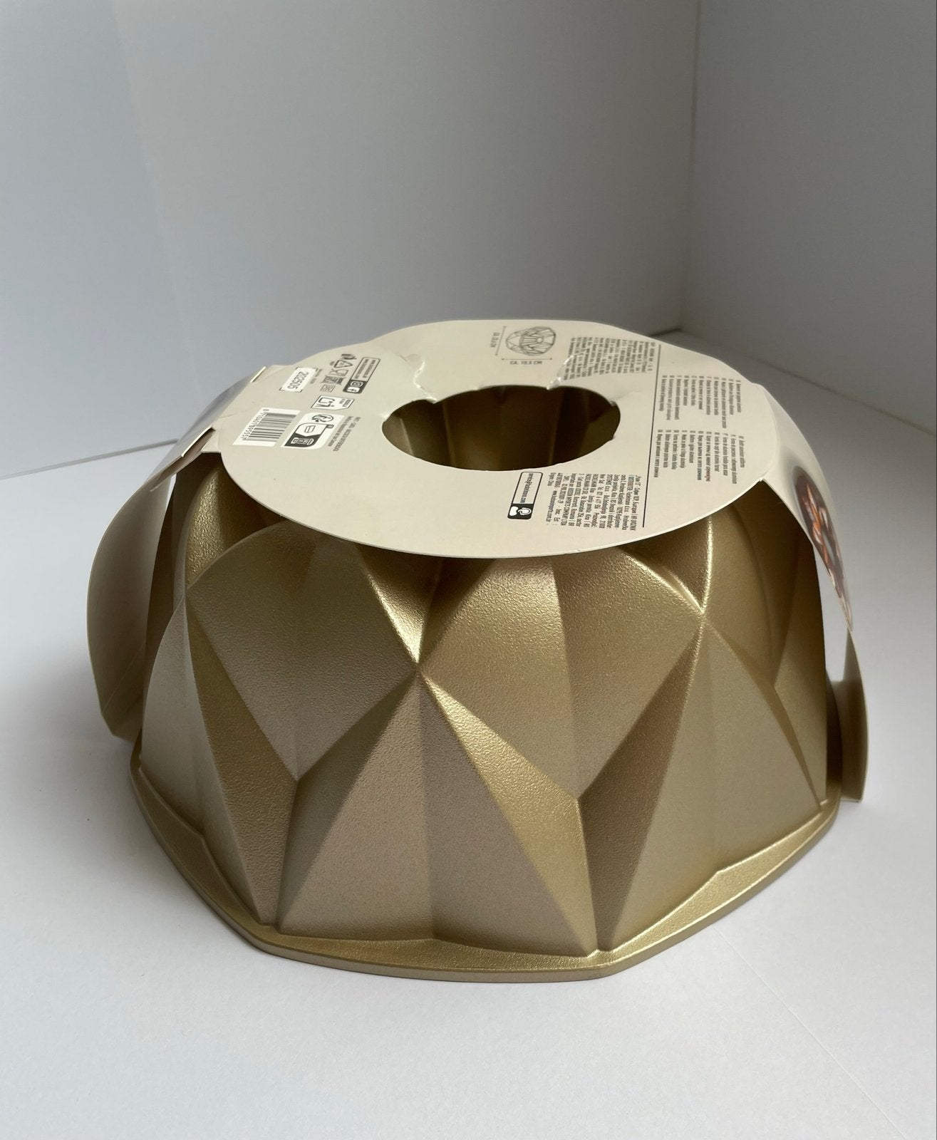 Fackelmann Bakvorm van gegoten aluminium - Nieuw, Overige typen, Goud, Nieuw, Ophalen of Verzenden