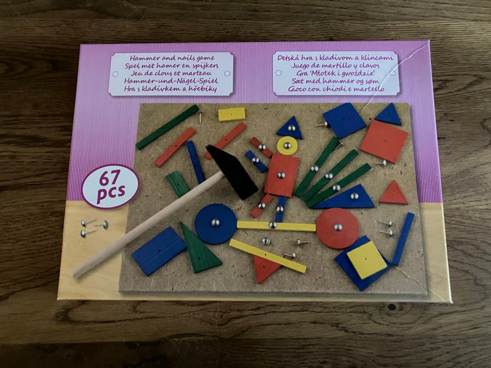 Hamertje tik spel - 2 stuks in 1 doos, Kinderen en Baby's, Speelgoed | Educatief en Creatief, Ophalen of Verzenden, Gebruikt, Knutselen
