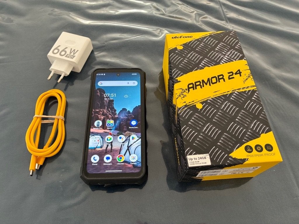 Ulefone Armor 24 mobiele telefoon, Ophalen of Verzenden, Zo goed als nieuw, Klassiek of Candybar, Zonder simlock