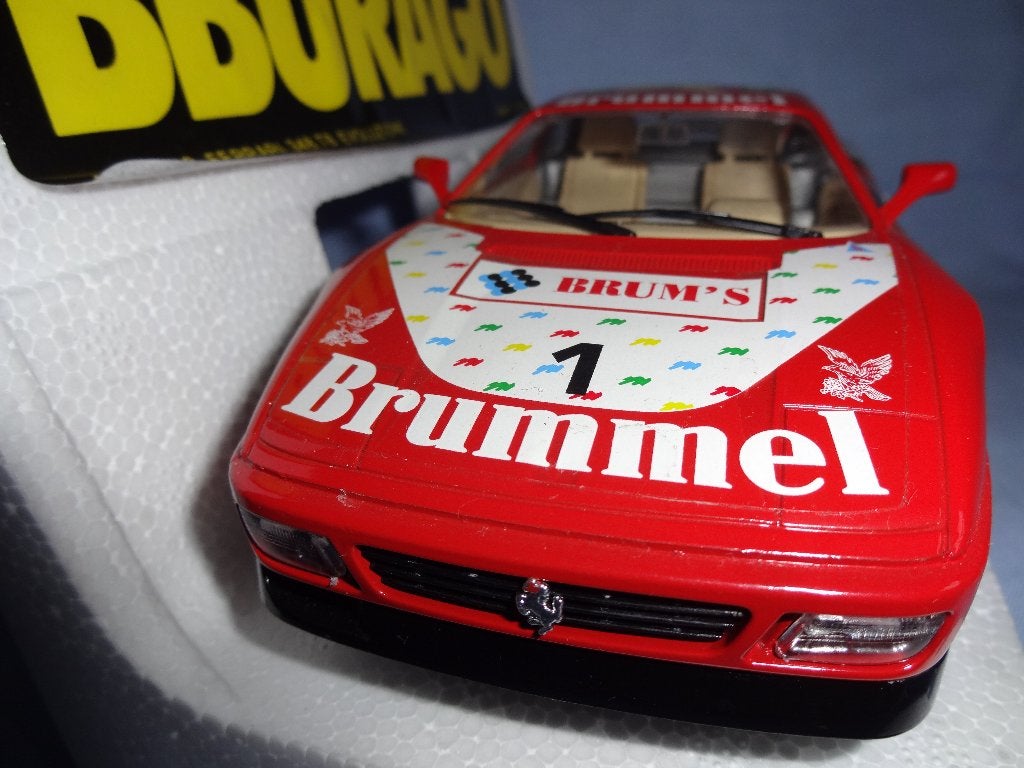 Bburago Ferrari 348 tb Evoluzione, Hobby en Vrije tijd, Modelauto's | 1:24, Ophalen of Verzenden, Zo goed als nieuw, Auto, Bburago