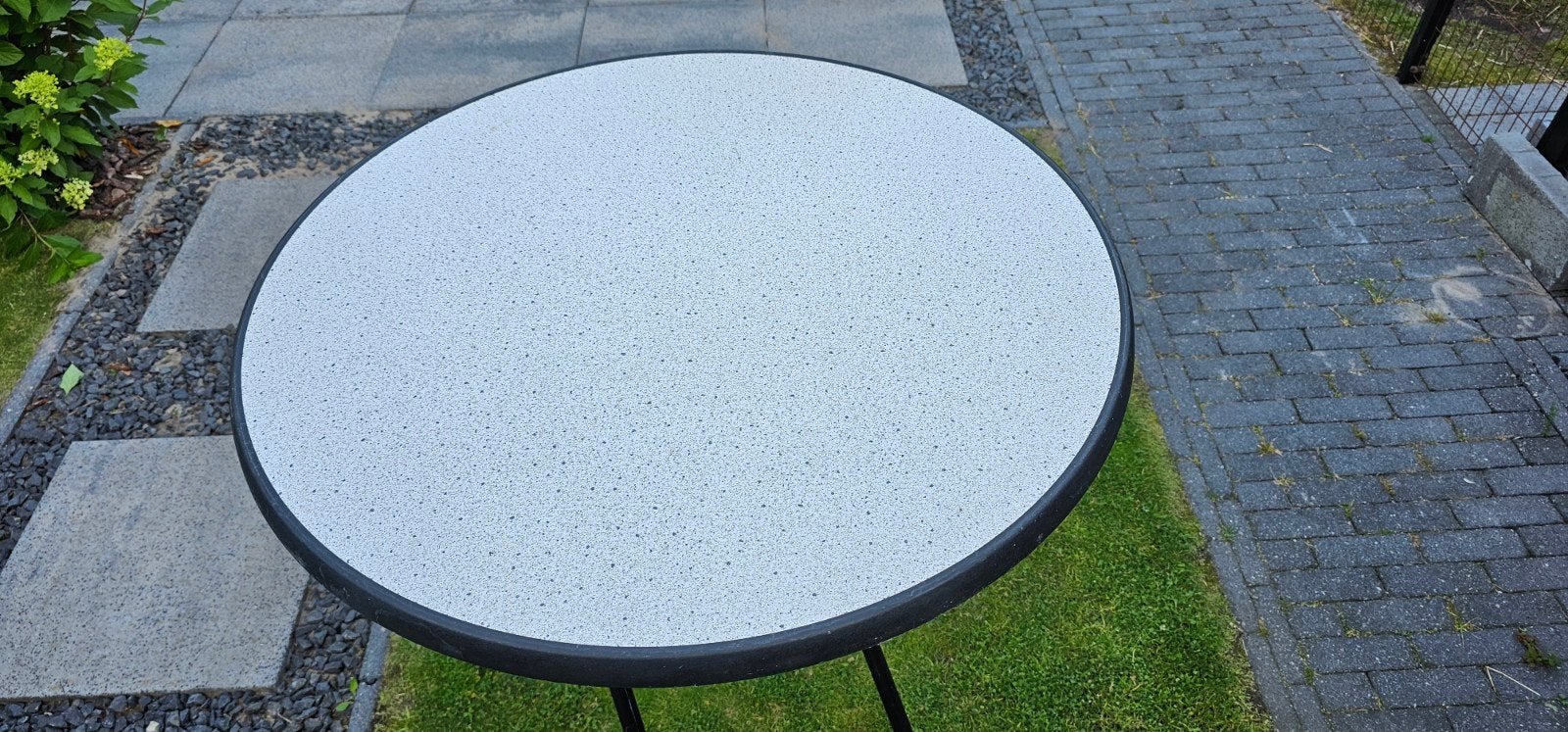 Sta tafel 110hoog, 80cm diameter, Tuin en Terras, Tuintafels, Ophalen