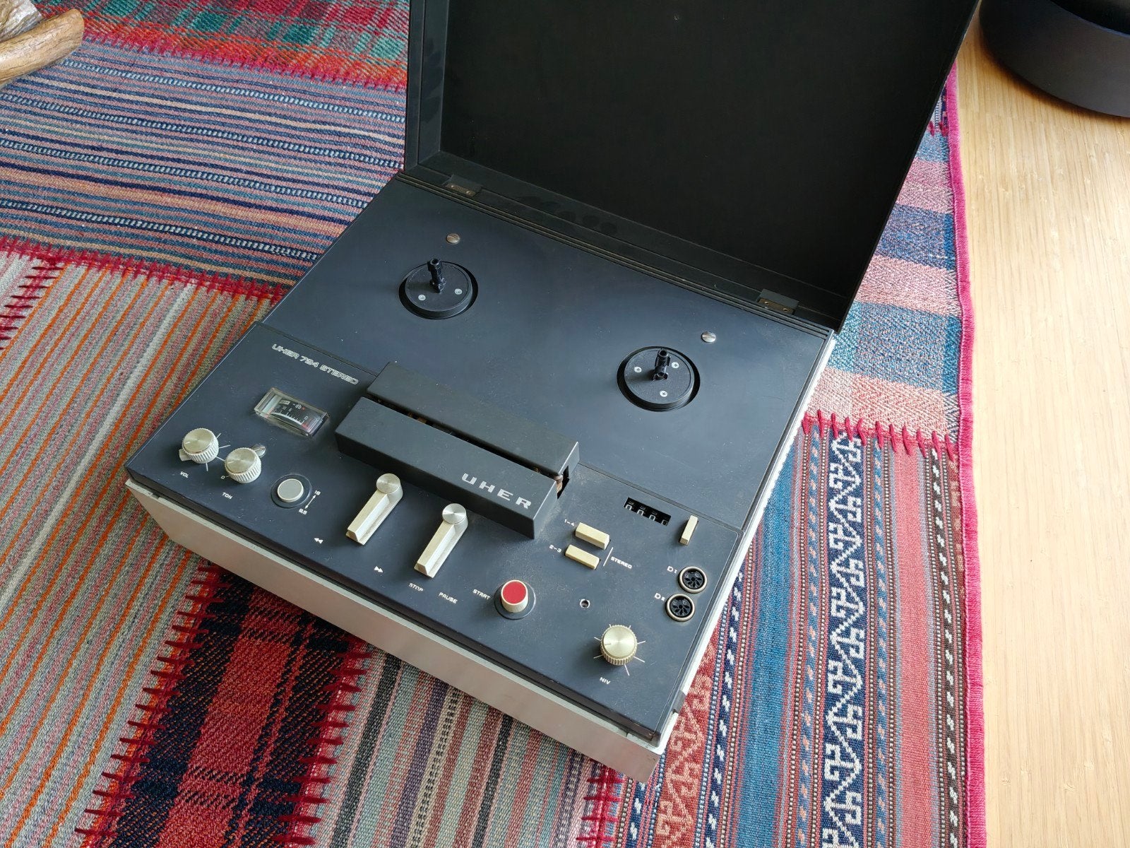 Uher 427 Koffer Bandrecorder - Vintage Audio, Audio, Tv en Foto, Bandrecorders, Bandrecorder, Ophalen