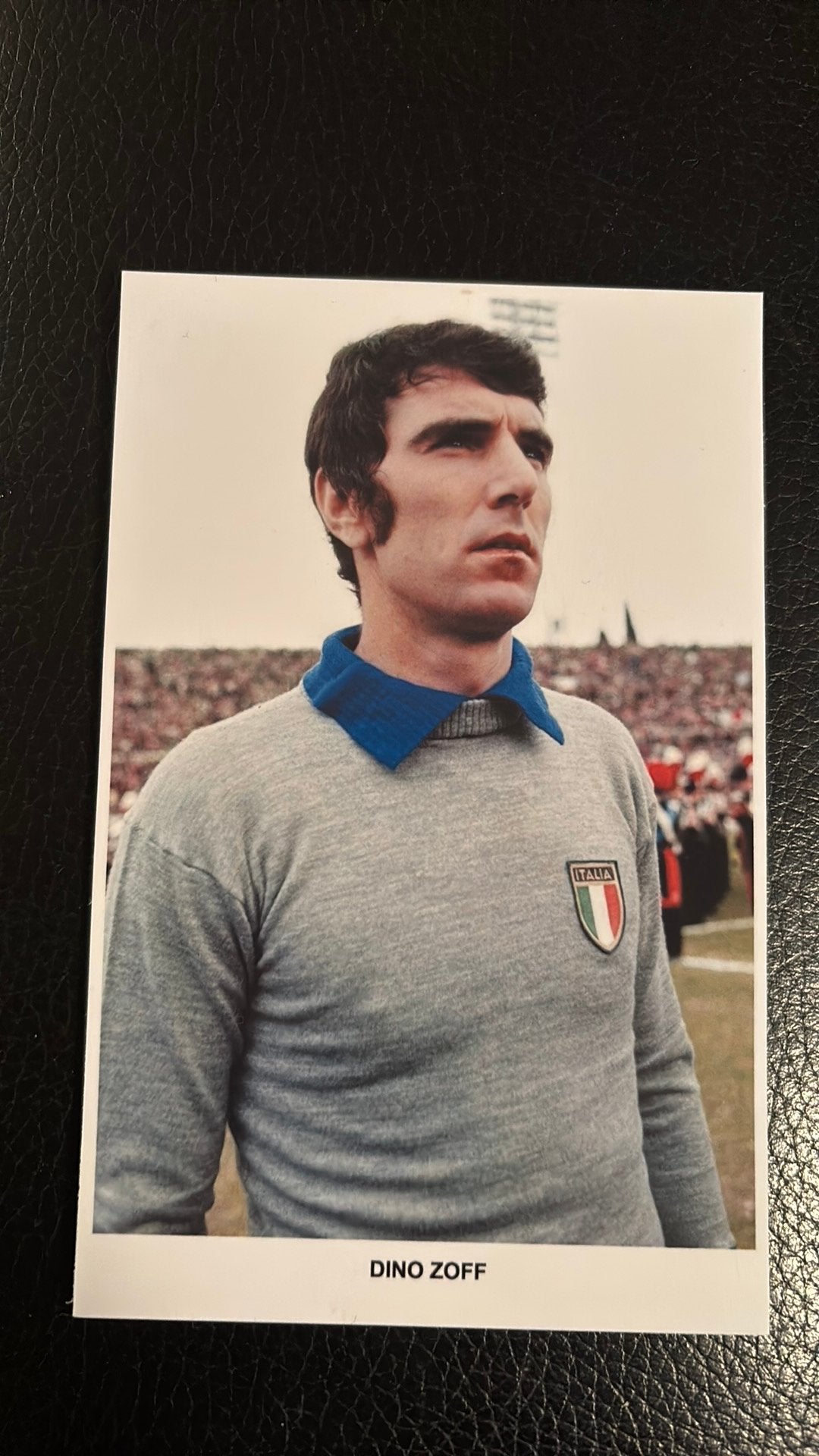 Voetbal DINO ZOFF Italië  JUVENTUS enz, Verzamelen, Ophalen of Verzenden, Zo goed als nieuw, Buitenlandse clubs, Spelerskaart