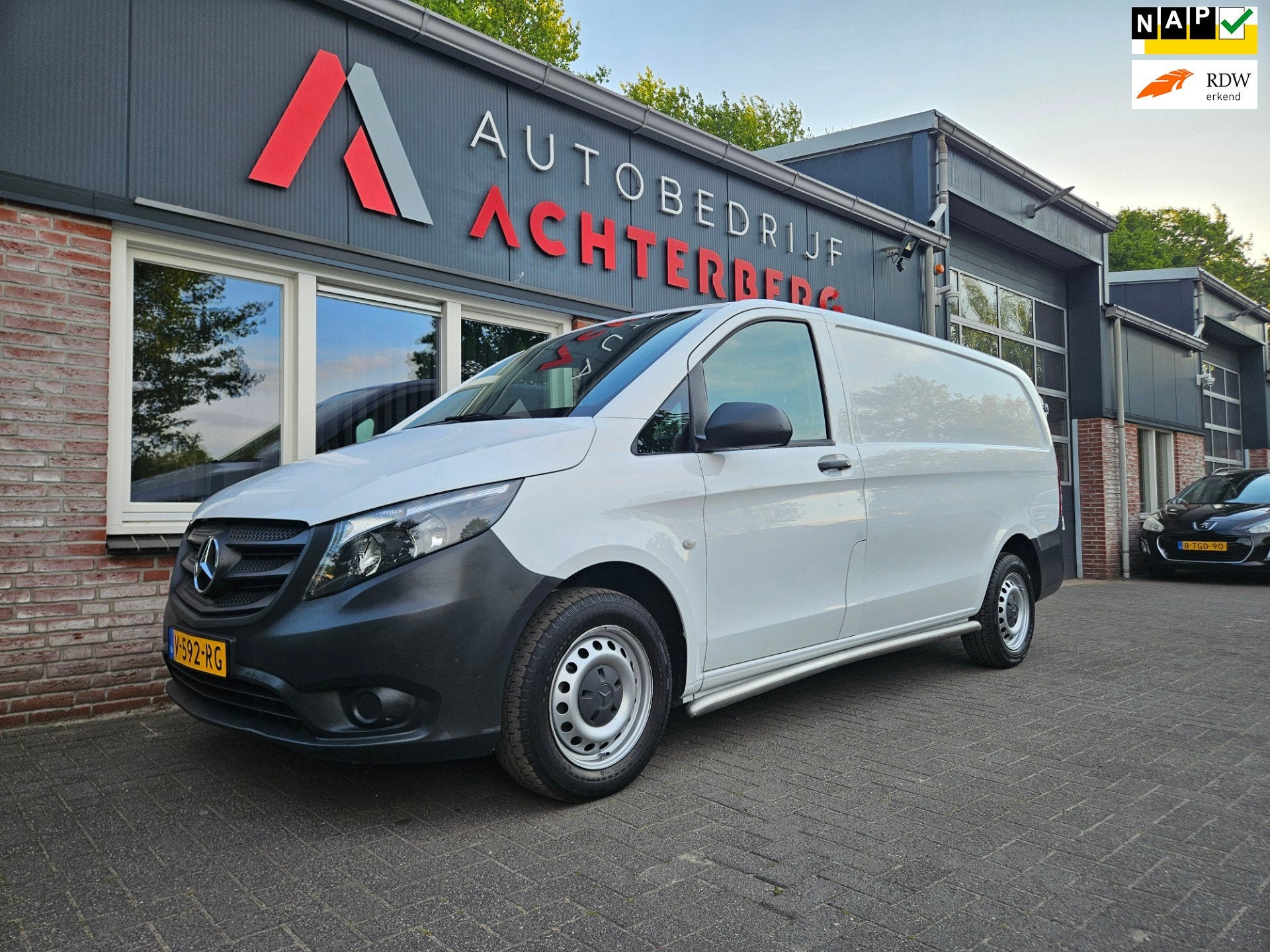 Mercedes-Benz Vito 109 CDI Functional Lang Trekhaak! Airco!, Voorwielaandrijving, Gebruikt, Euro 6, 4 cilinders