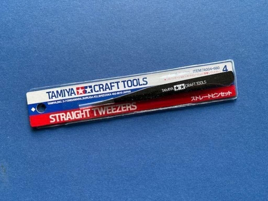 Tamiya	74004	Straight Tweezers, Verzenden, Nieuw, Groter dan 1:32