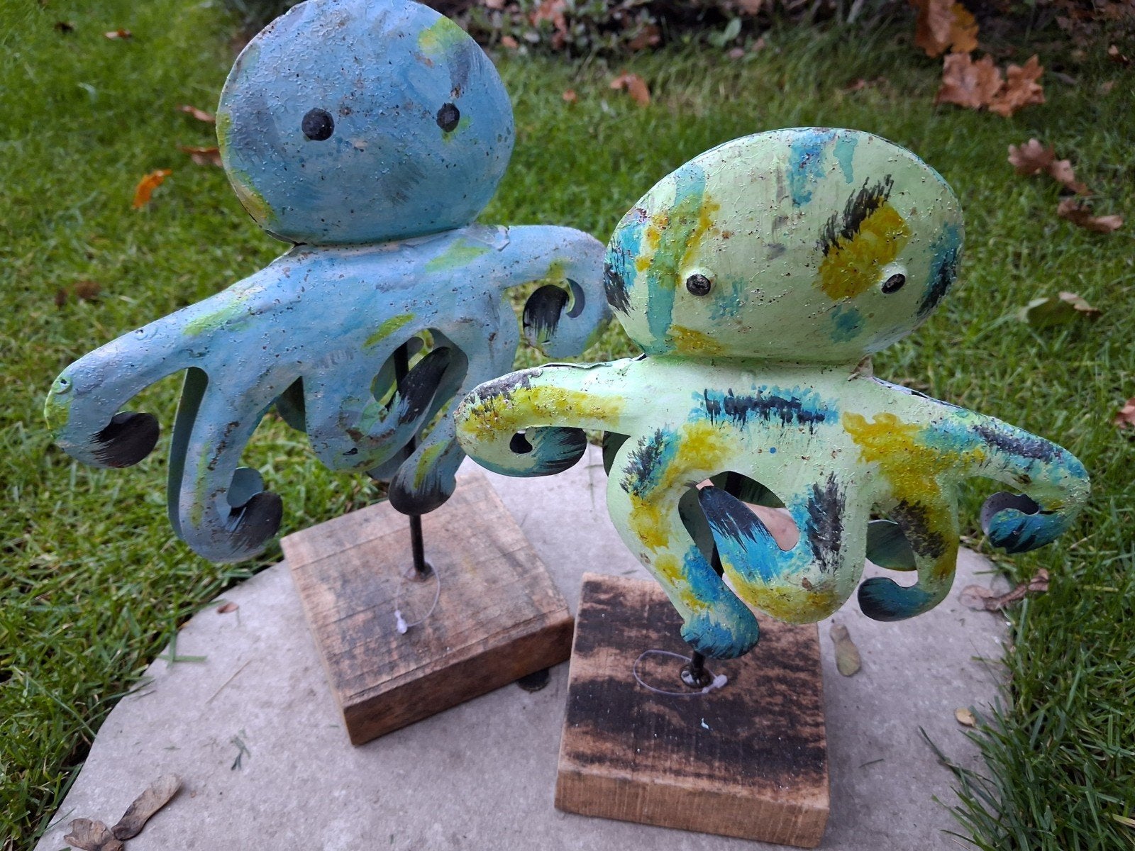 2 octopussen op voet, Verzenden, Nieuw, Dier
