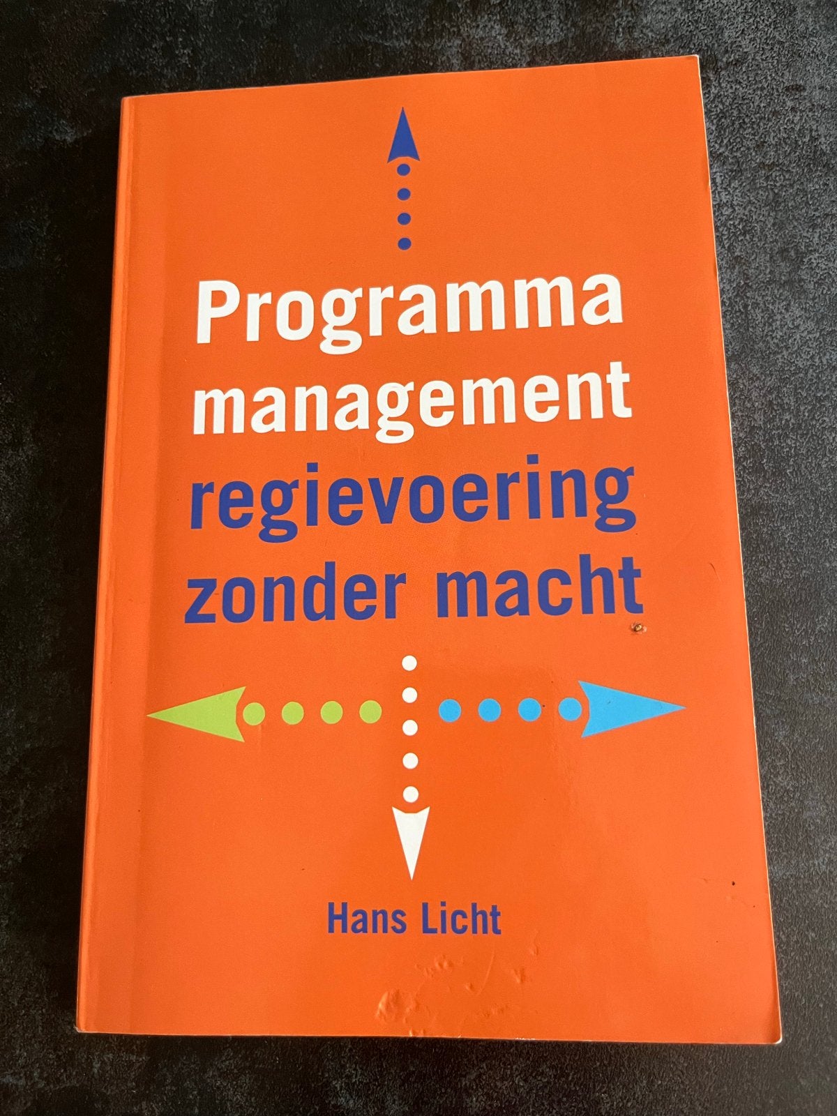 Programma management regievoering zonder macht - Hans Licht, Ophalen of Verzenden, Gamma, Zo goed als nieuw, HBO