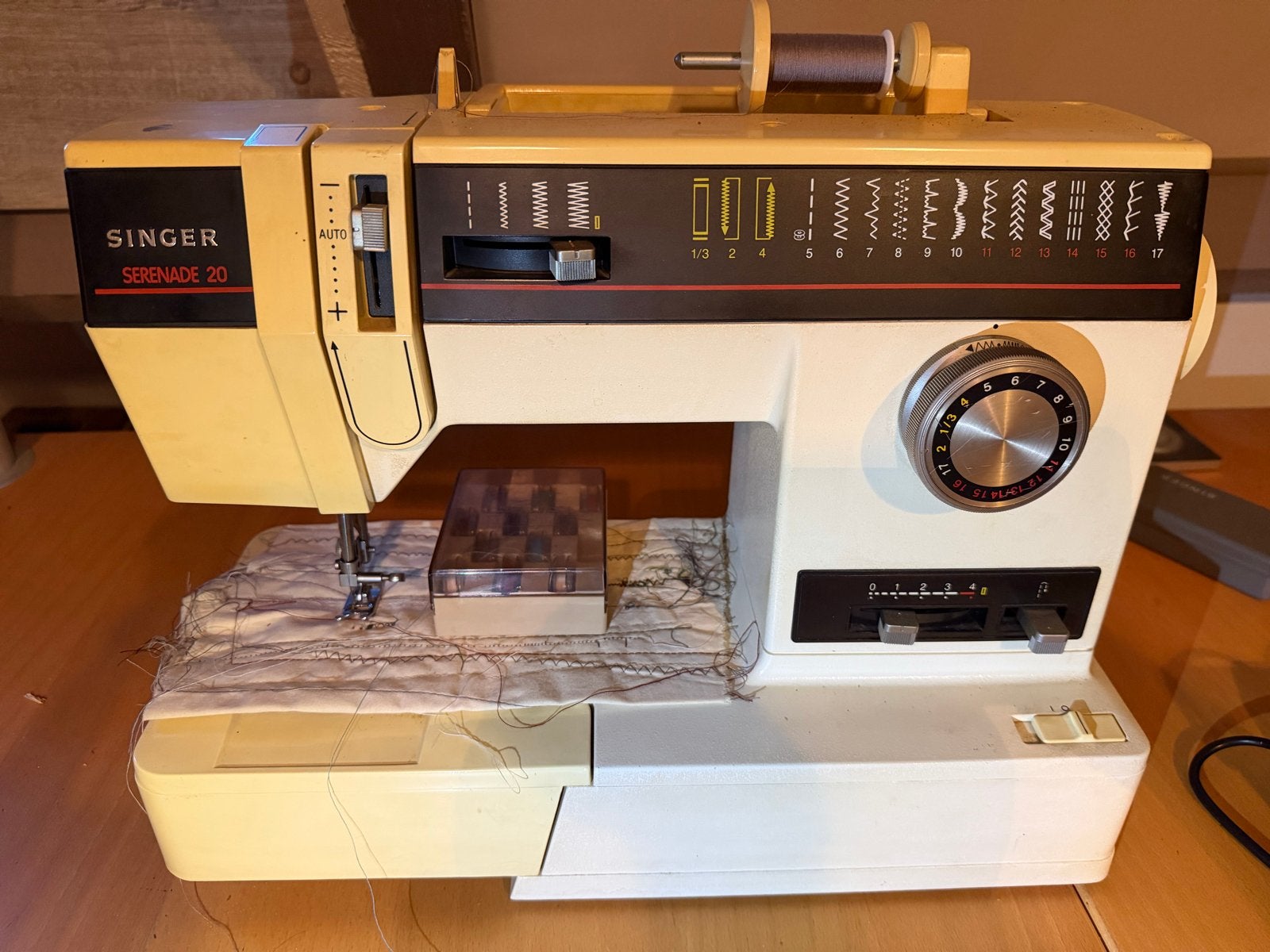 Singer Serenade 20 Naaimachine - Vintage Model, Ophalen of Verzenden, Gebruikt, Naaimachine, Singer