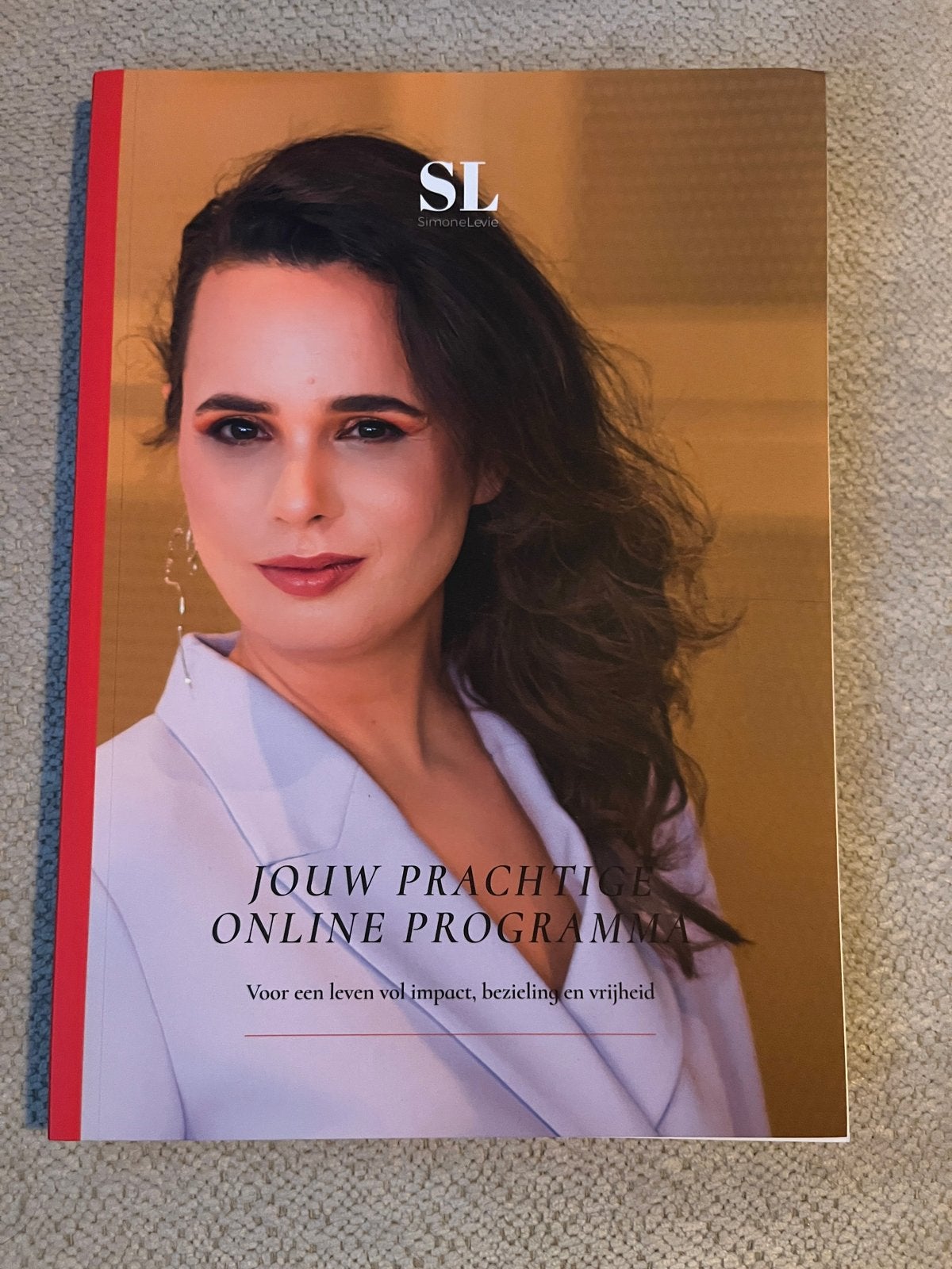 Boekje: Jouw Prachtige Online Programma - Simone Levie, Ophalen of Verzenden, Zo goed als nieuw
