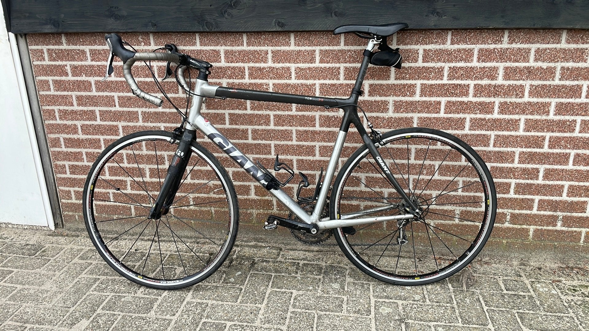 Giant wielrenfiets xl, Ophalen, Gebruikt, Giant, 61 tot 65 cm