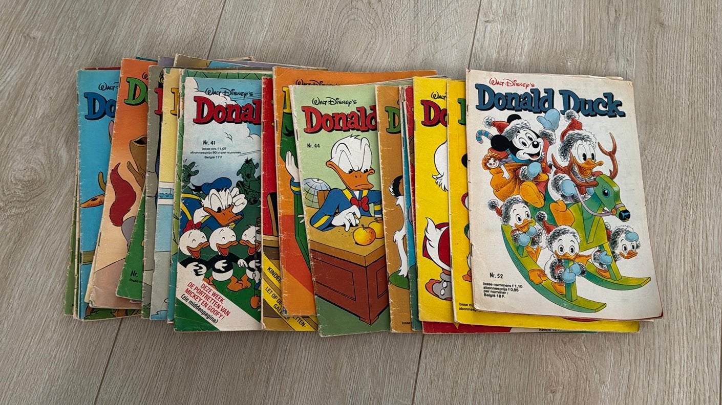 Donald ducks jaartal 1977. Vanaf nummer 25, Verzamelen, Disney, Ophalen, Gebruikt