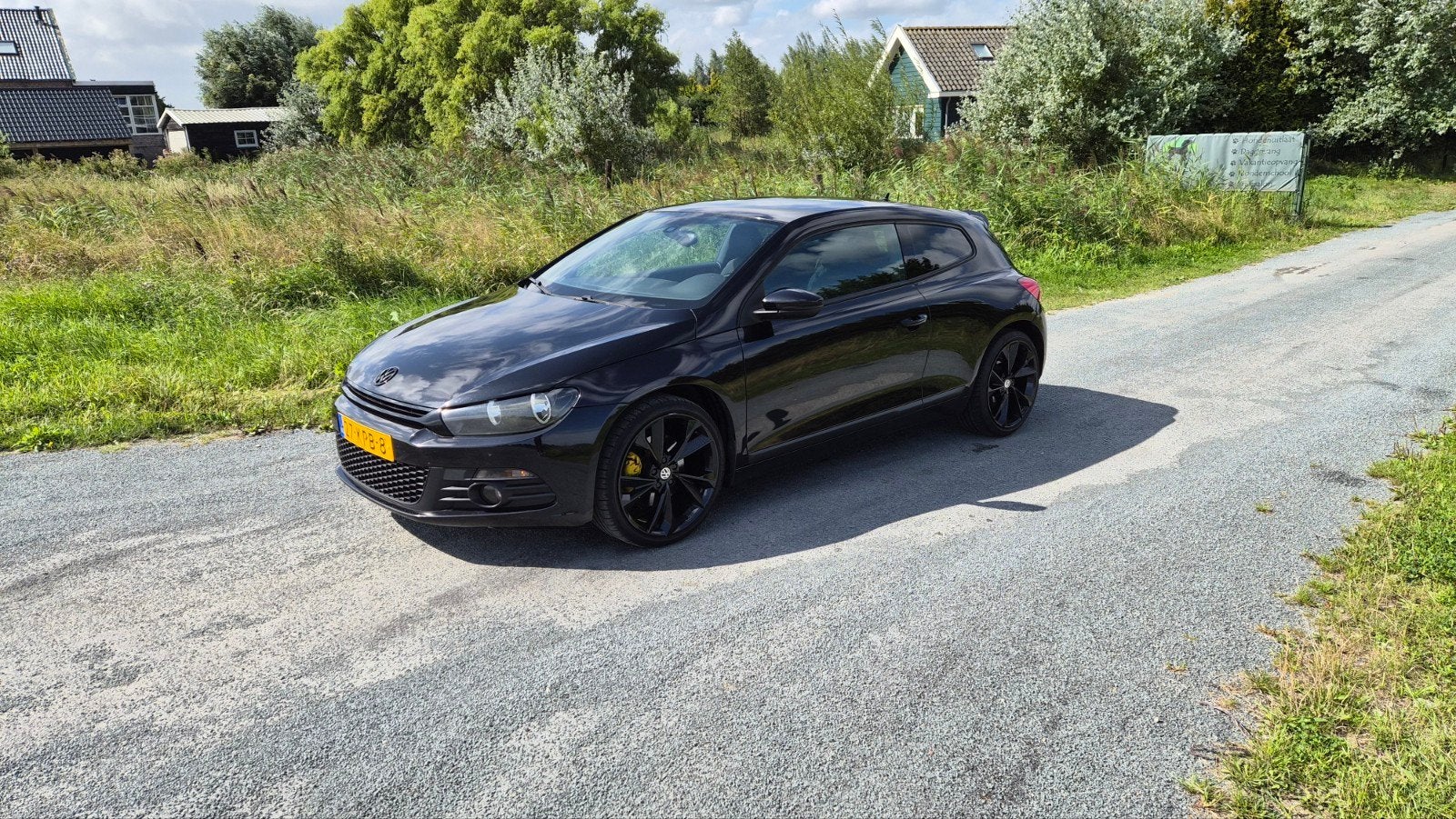 Volkswagen Scirocco 2.0 TSI 147KW 2010 Zwart, Auto's, Volkswagen, 4 cilinders, 1984 cc, 4 stoelen, Zwart