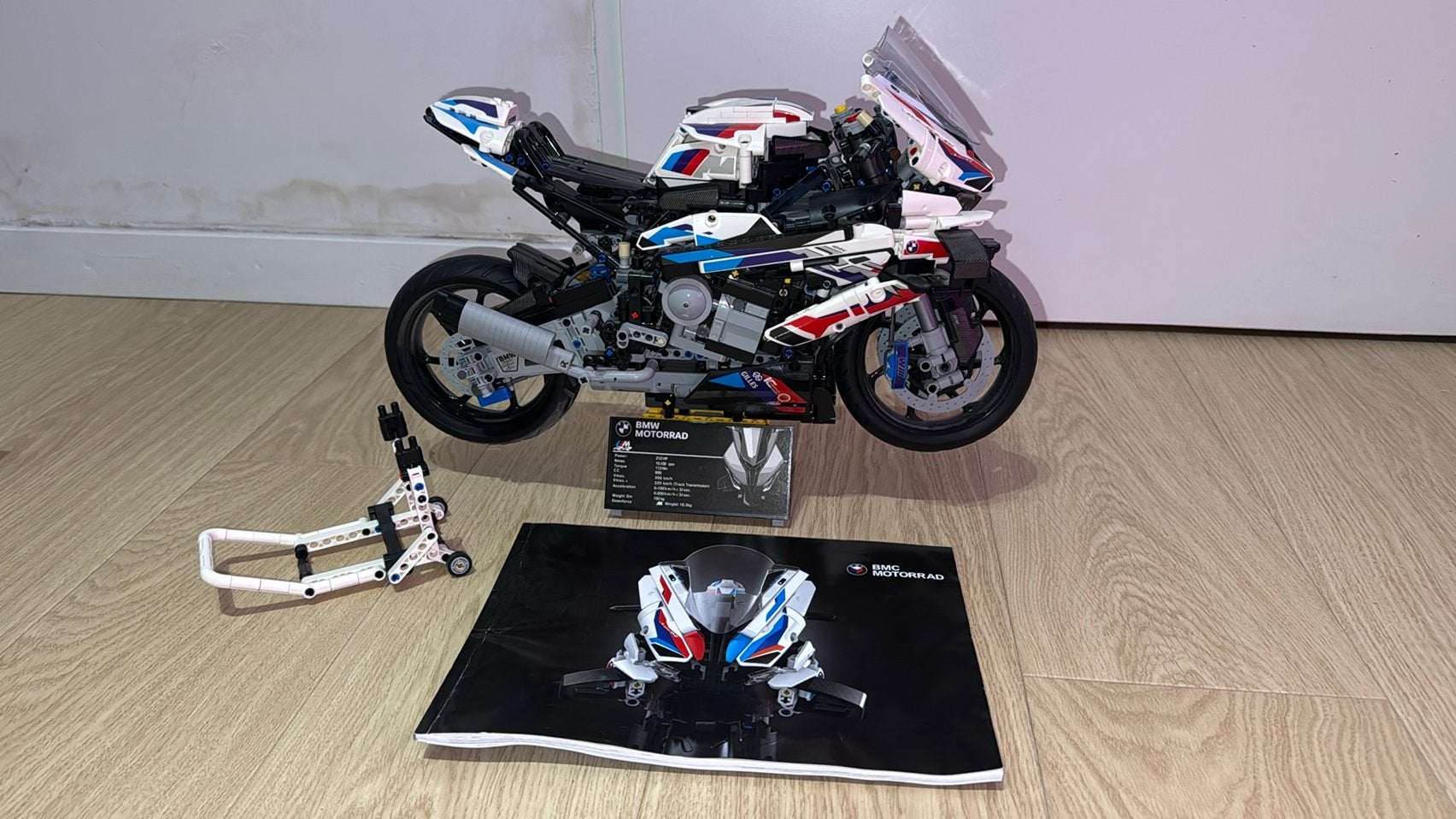Lego bmw 1000rr, Lego, Ophalen of Verzenden, Zo goed als nieuw, Technic