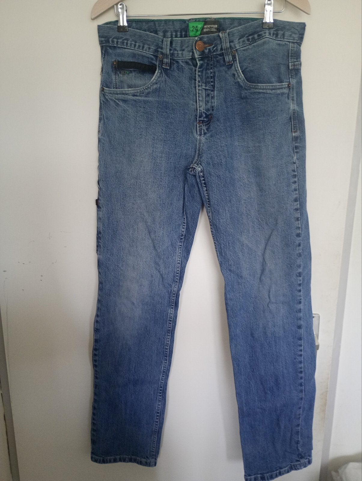 Spijkerbroek maat L - Twentyfour Seven, Ophalen of Verzenden, Zo goed als nieuw, Blauw, W33 - W36 (confectie 42/44)
