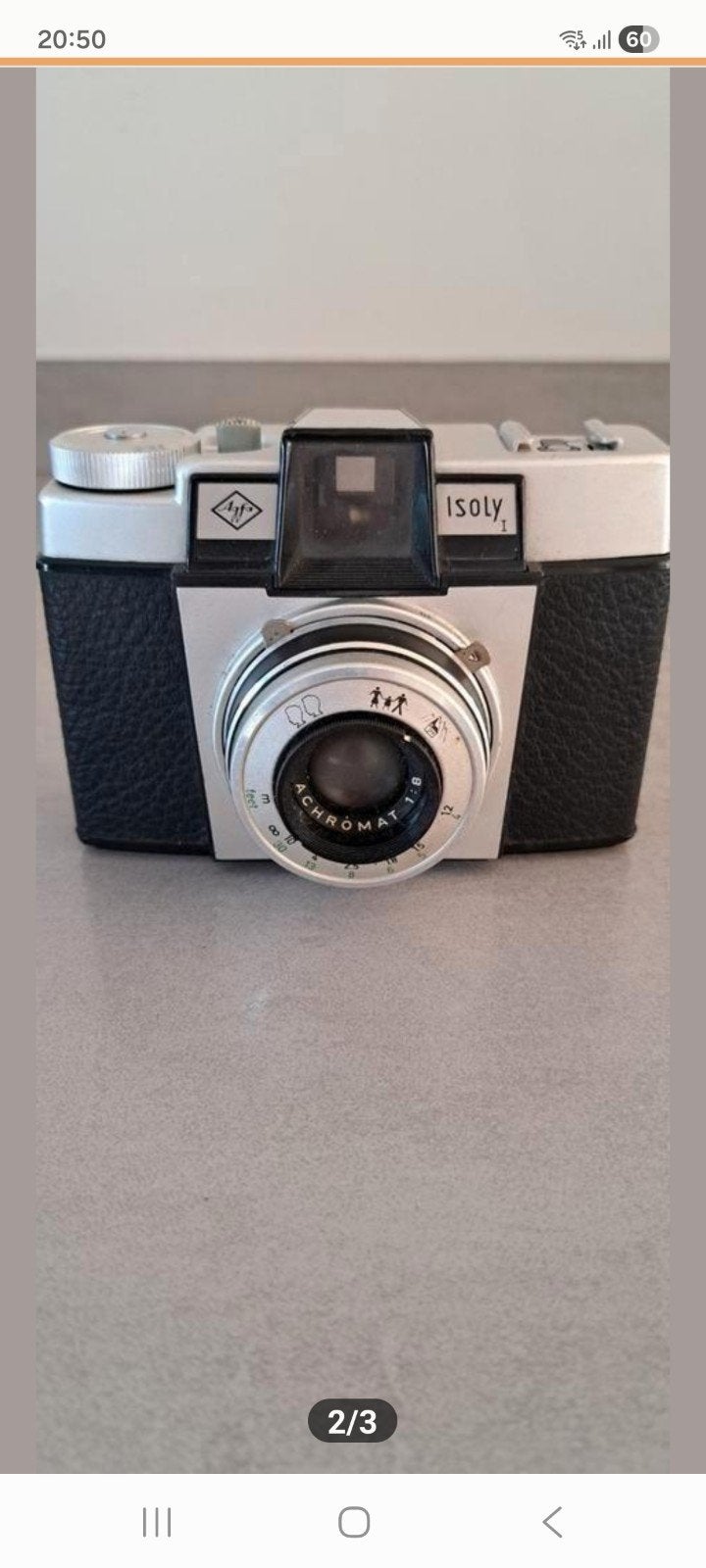 ouderwetse camera, Audio, Tv en Foto, Fotocamera's Analoog, Ophalen of Verzenden, Gebruikt, Compact, Overige Merken