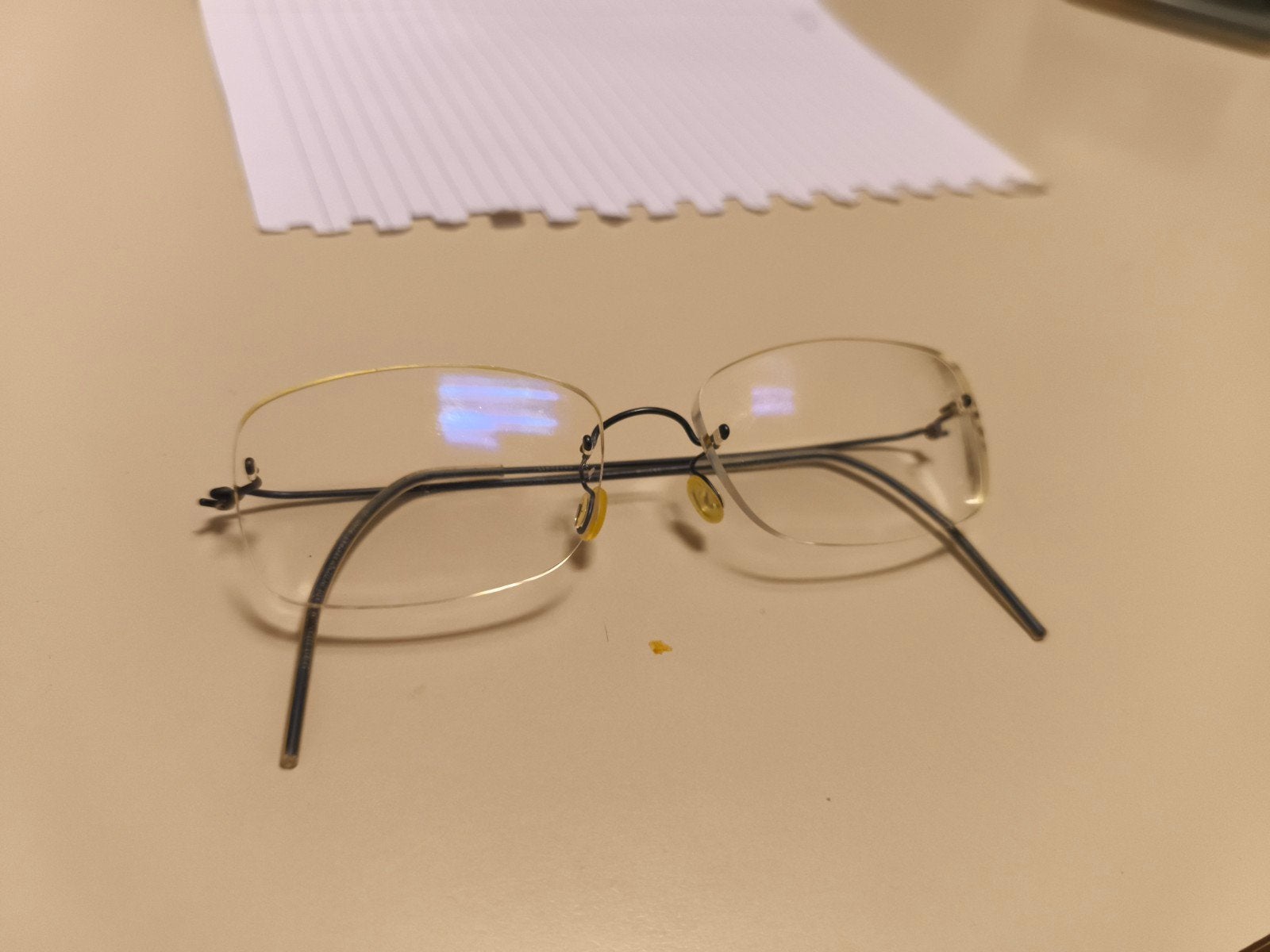 Lindberg Titanium Spirit Bril - Inclusief glazen op sterkte, Overige merken, Blauw, Ophalen of Verzenden, Zo goed als nieuw