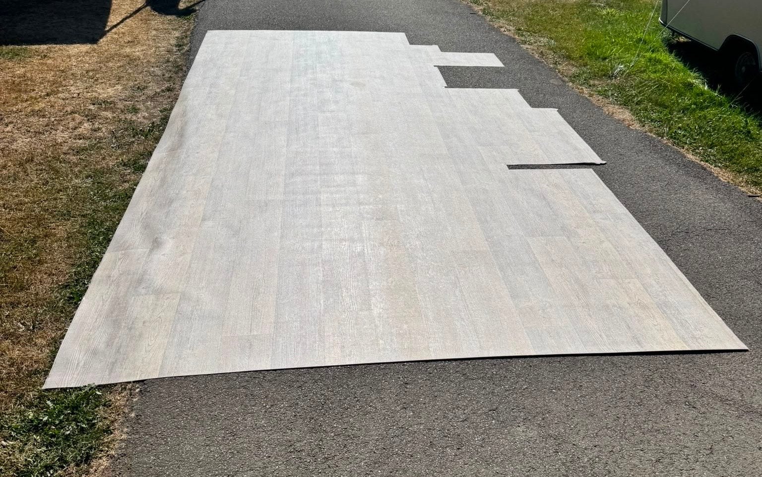 Vinyl vloer, Ophalen, Overige materialen, 30 cm of meer, 50 tot 150 cm