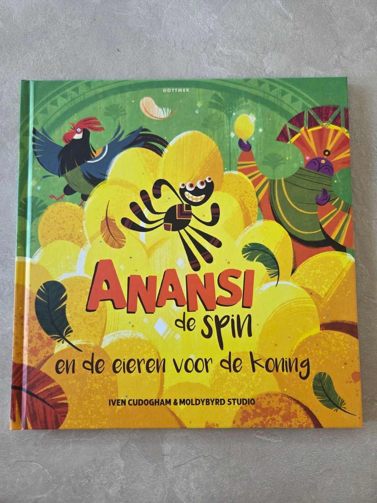 Anansi de spin en de eieren voor de Koning, Boeken, Fictie algemeen, Iven cudogham, Nieuw, Ophalen of Verzenden