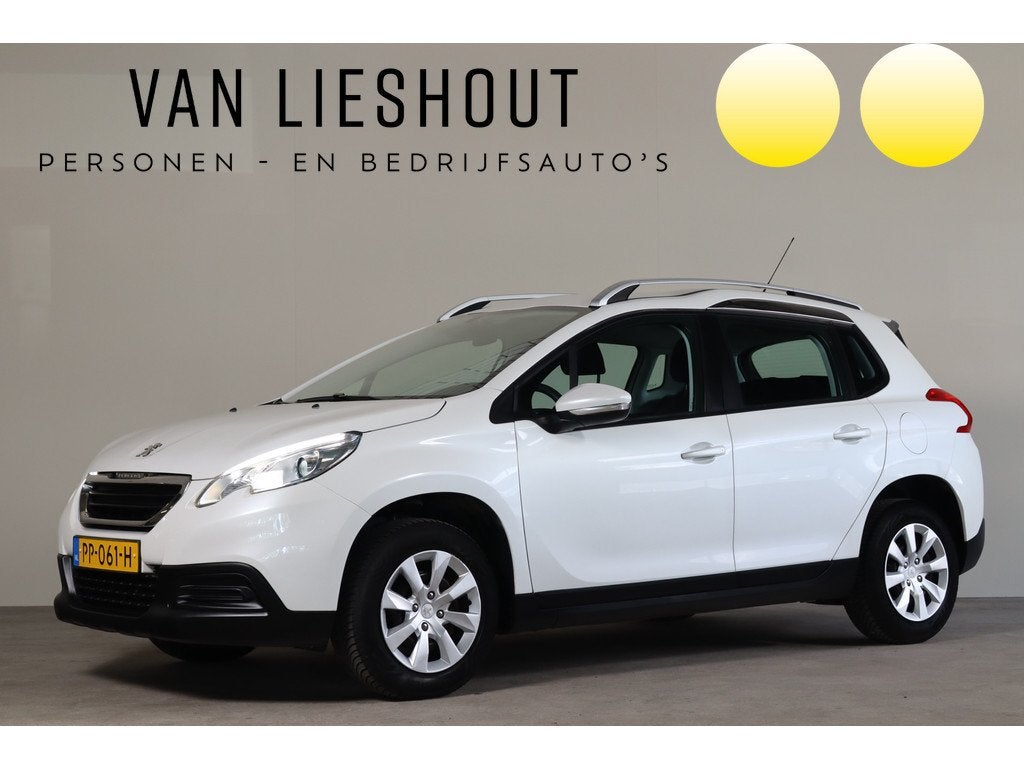 Peugeot 2008 1.2 PureTech Blue Lease AC I Cruise (bj 2014), Euro 5, Stof, 1199 cc, LED verlichting