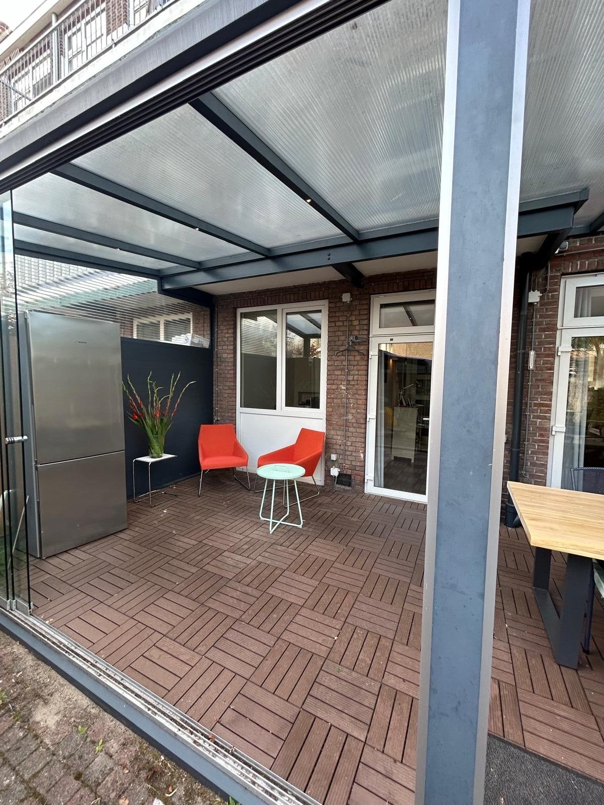Terrastegels van composiet - Zo goed als nieuw, Ophalen, Composiet, Zo goed als nieuw, 10 m² of meer
