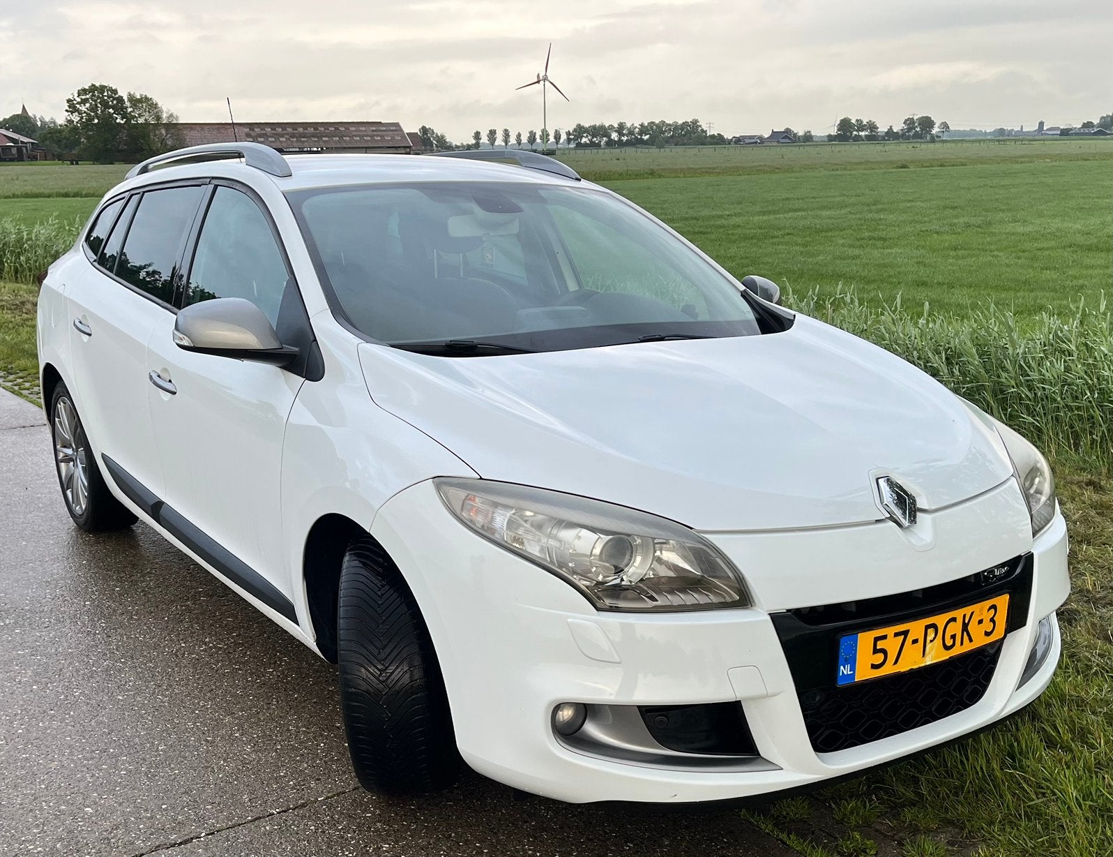 Renault Mégane 1.4 GT-line 131pk 2011, Voorwielaandrijving, 4 cilinders, Wit, Origineel Nederlands
