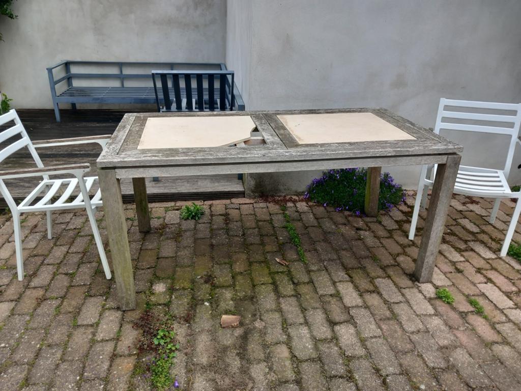 Tuintafel, Tuin en Terras, Tuintafels, Ophalen of Verzenden, Rechthoekig, Teakhout